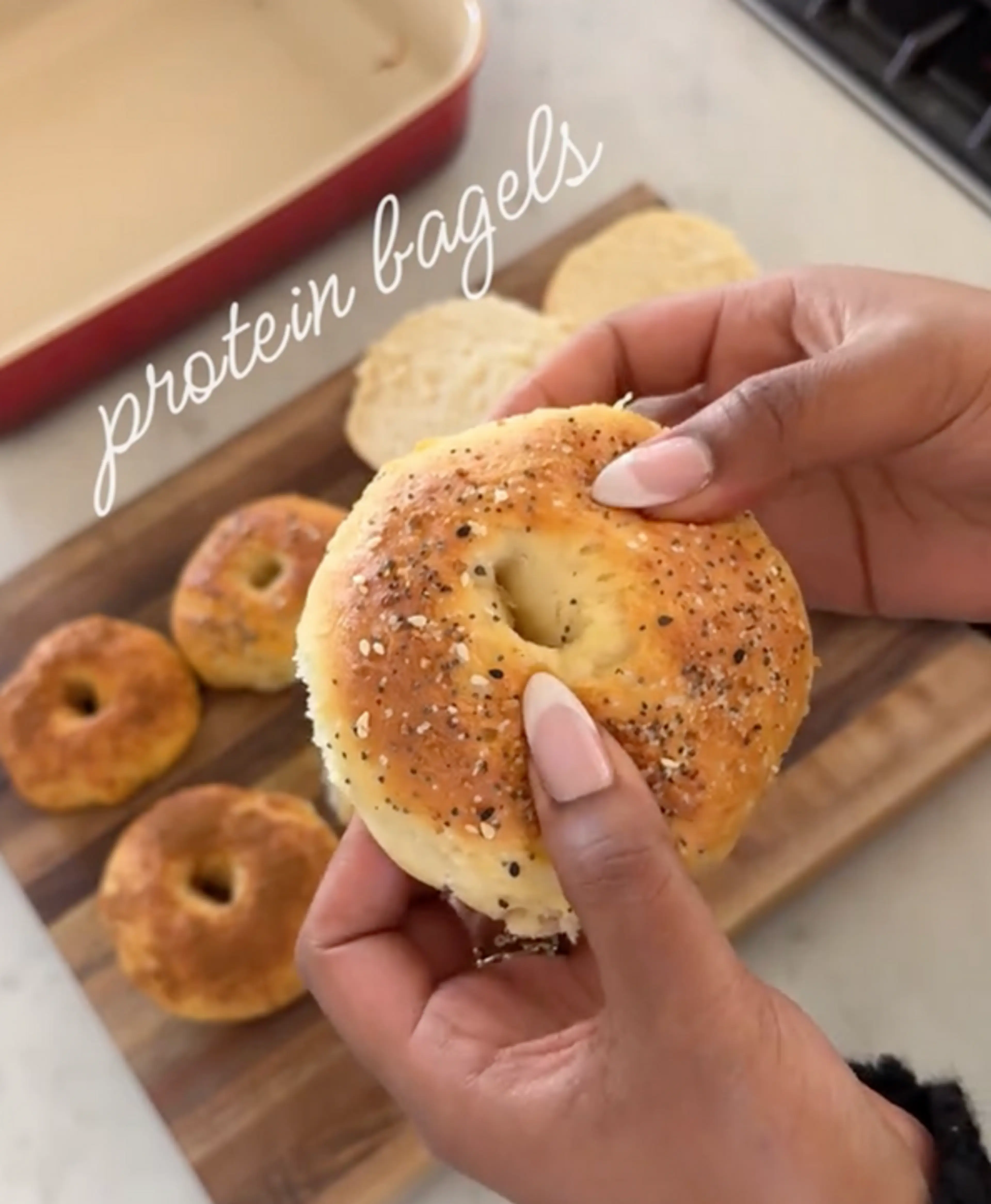 Protein Bagels