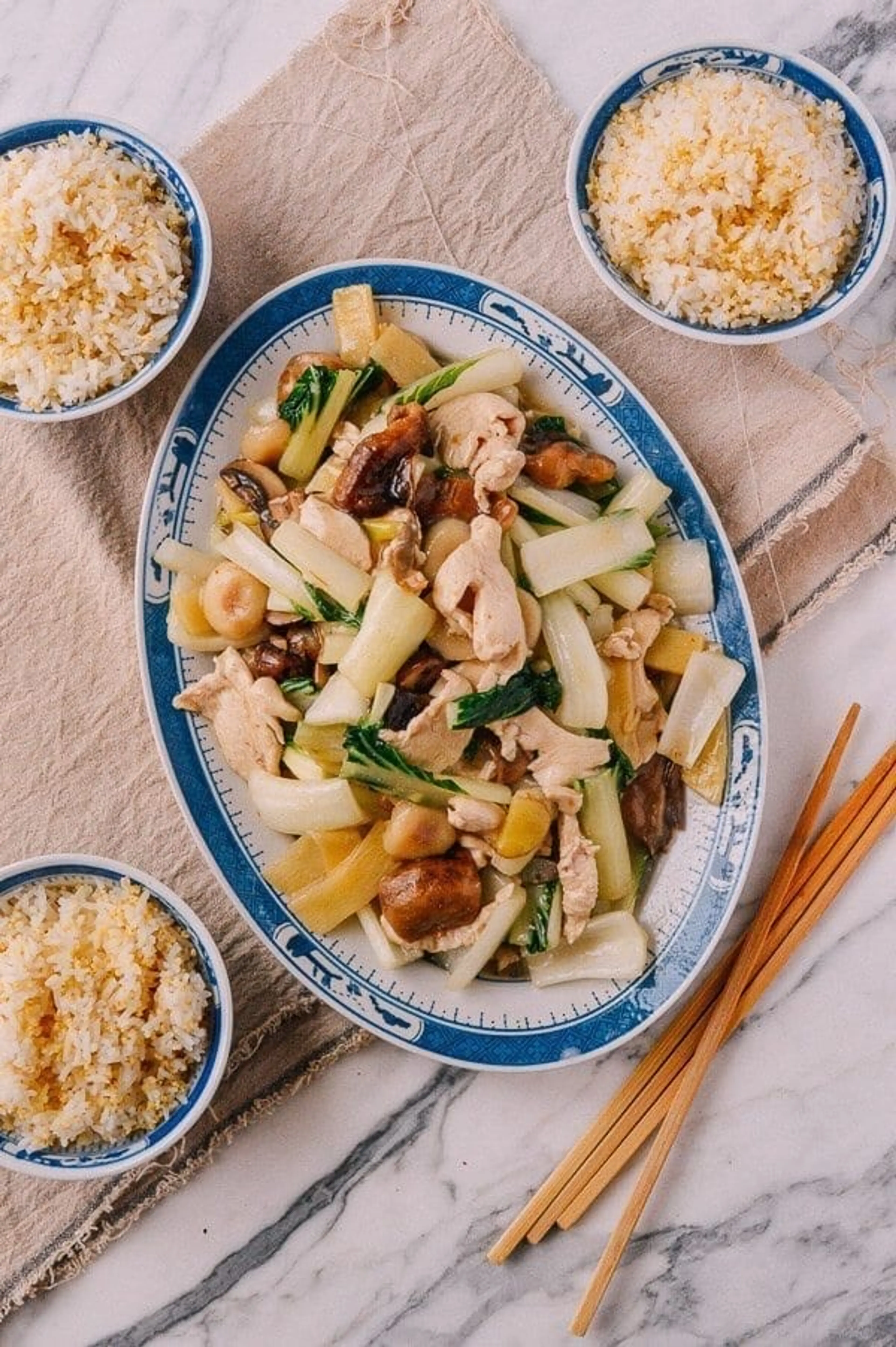 Moo Goo Gai Pan: Mushroom Chicken Stir Fry