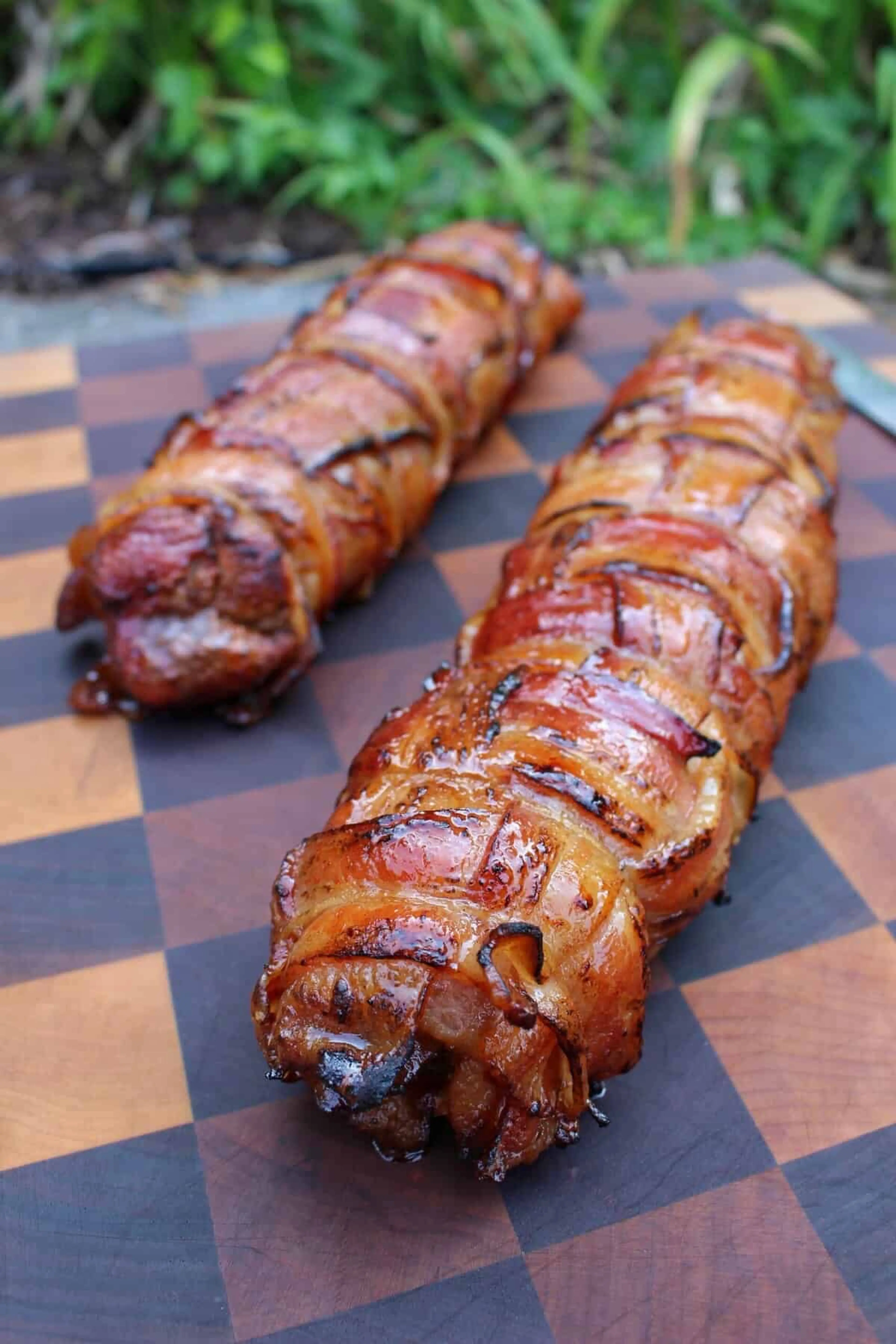 Smoked Bacon Wrapped Pork Tenderloin
