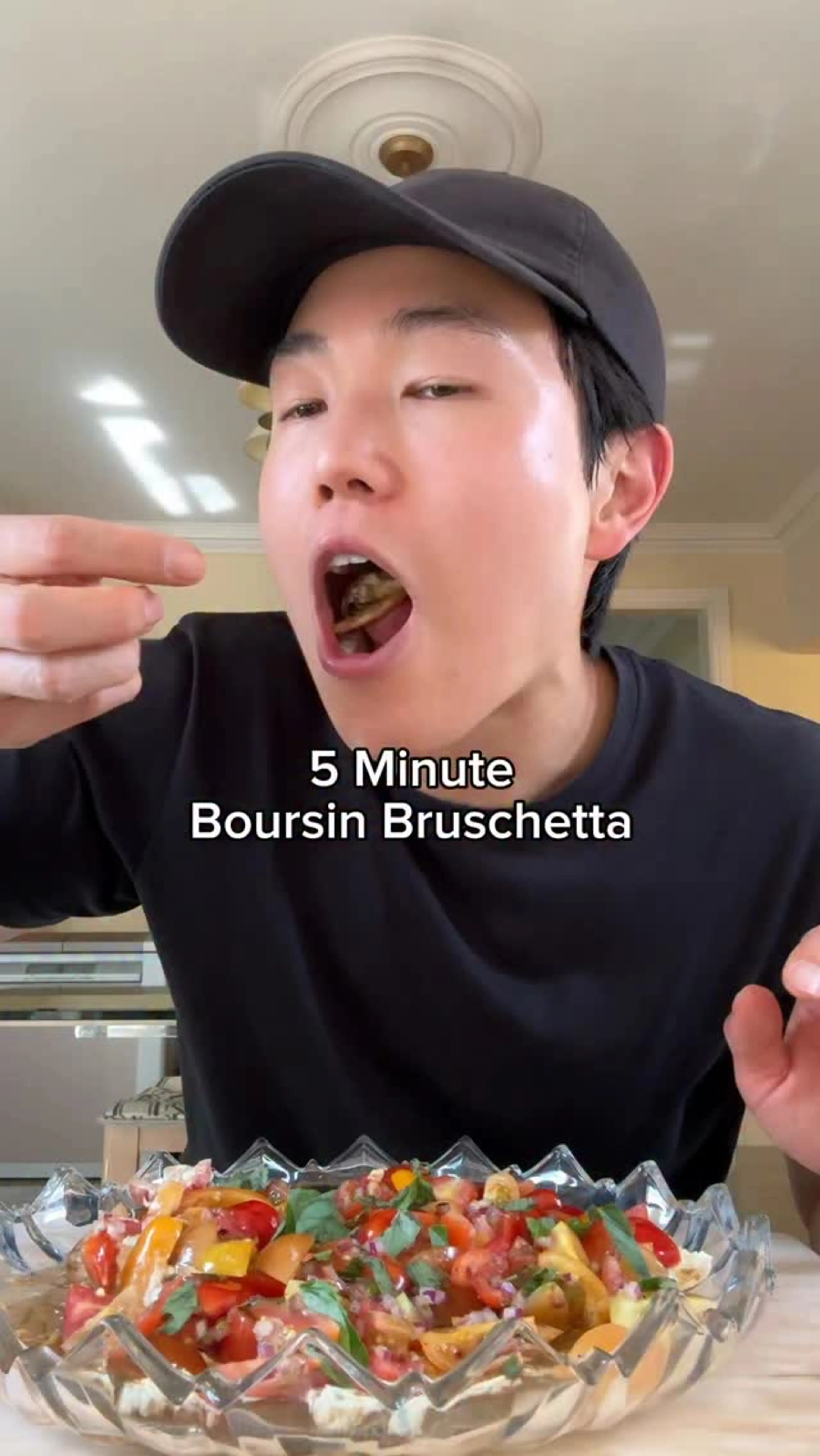 6 Ingredient Boursin Bruschetta