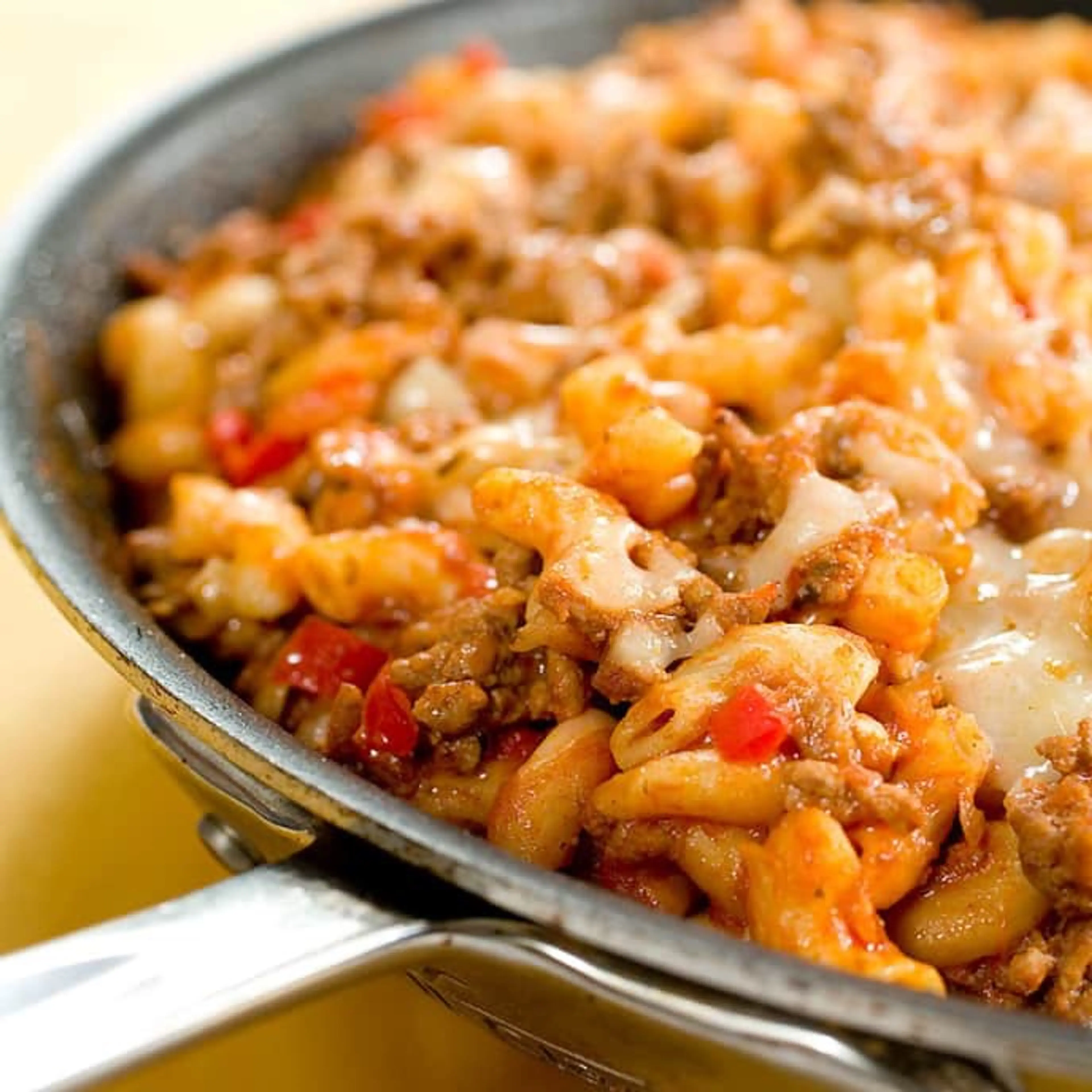 Skillet Macaroni And Beef (ATK)