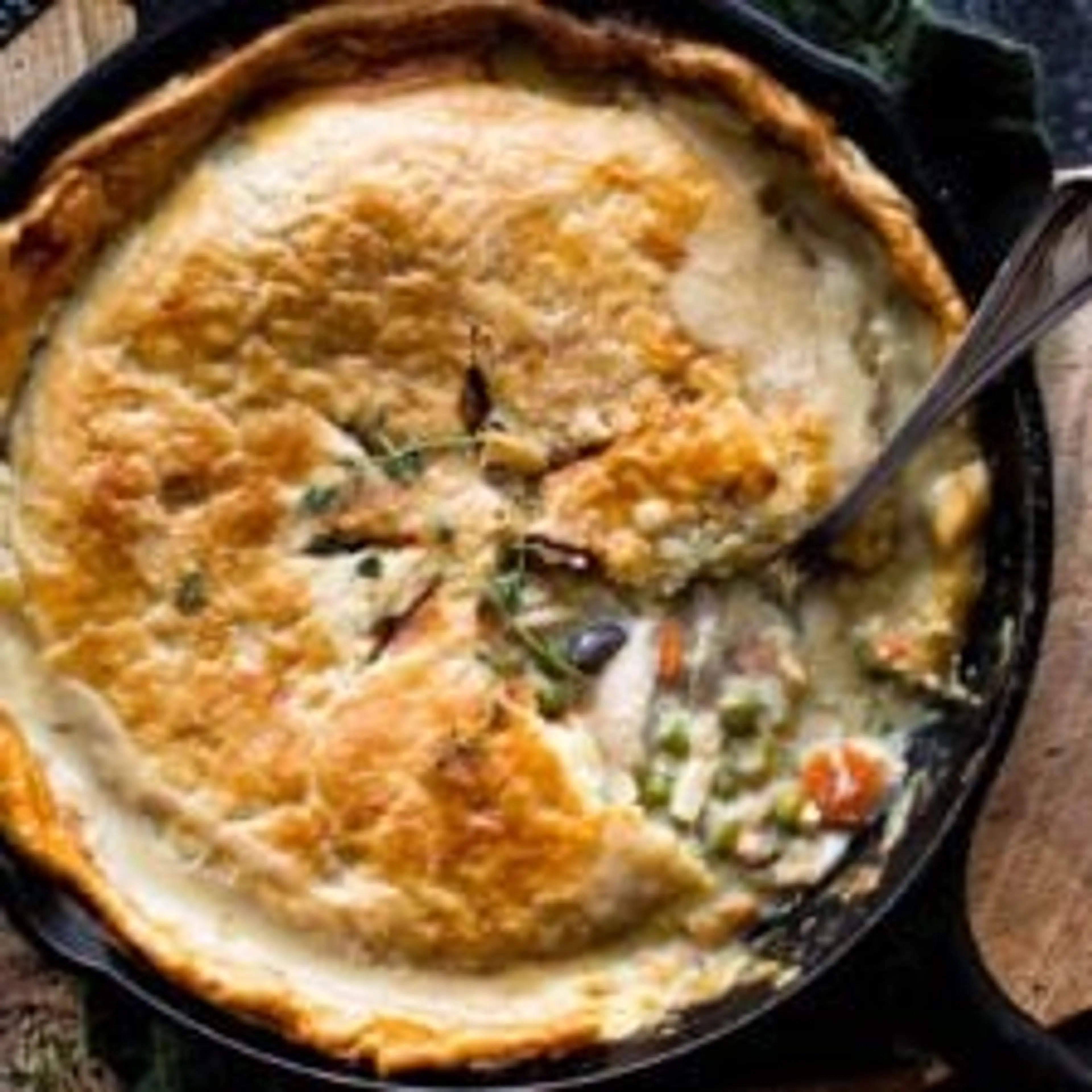 Skillet Pot Pie