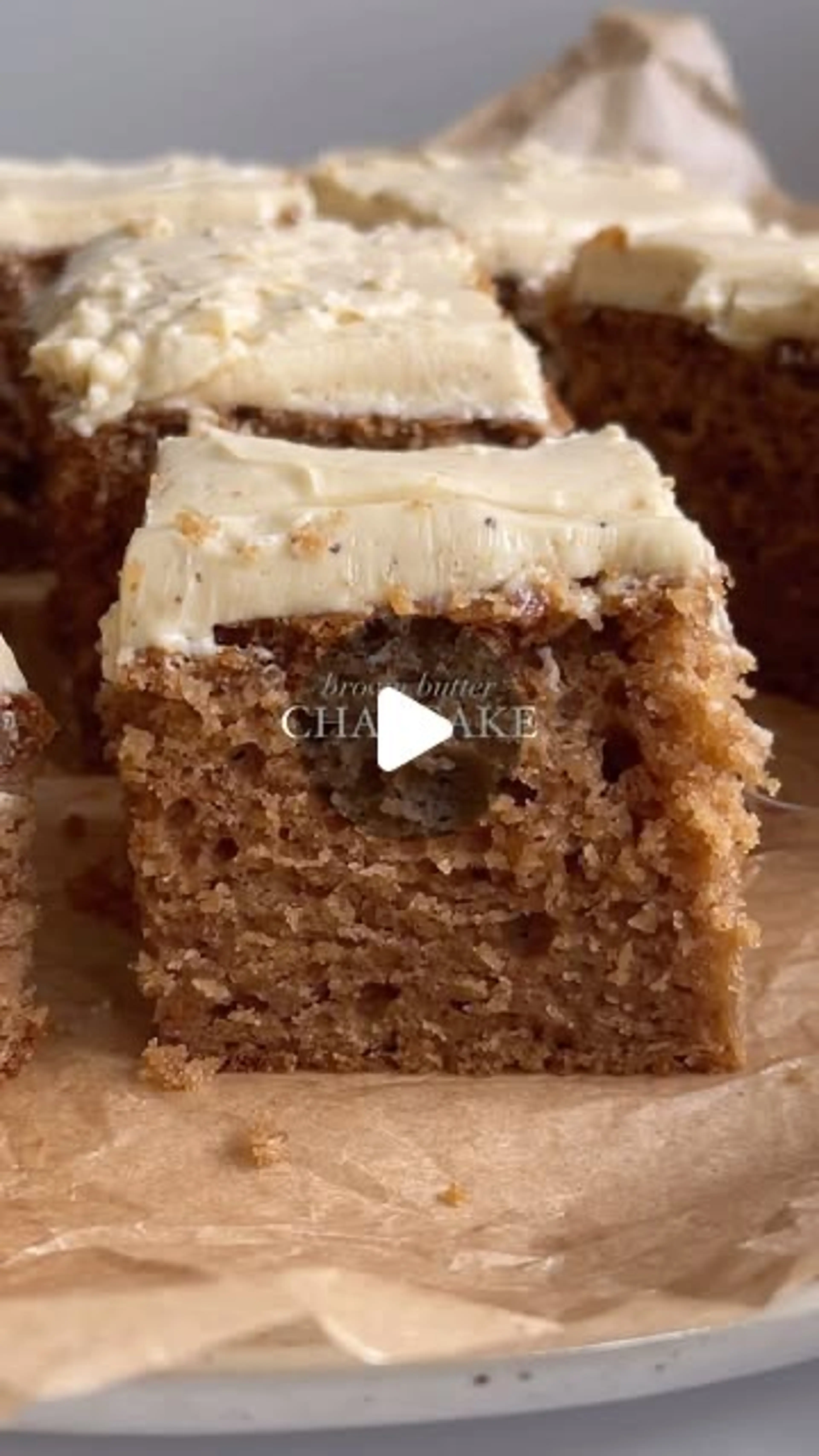 Brown Butter Chai Cake