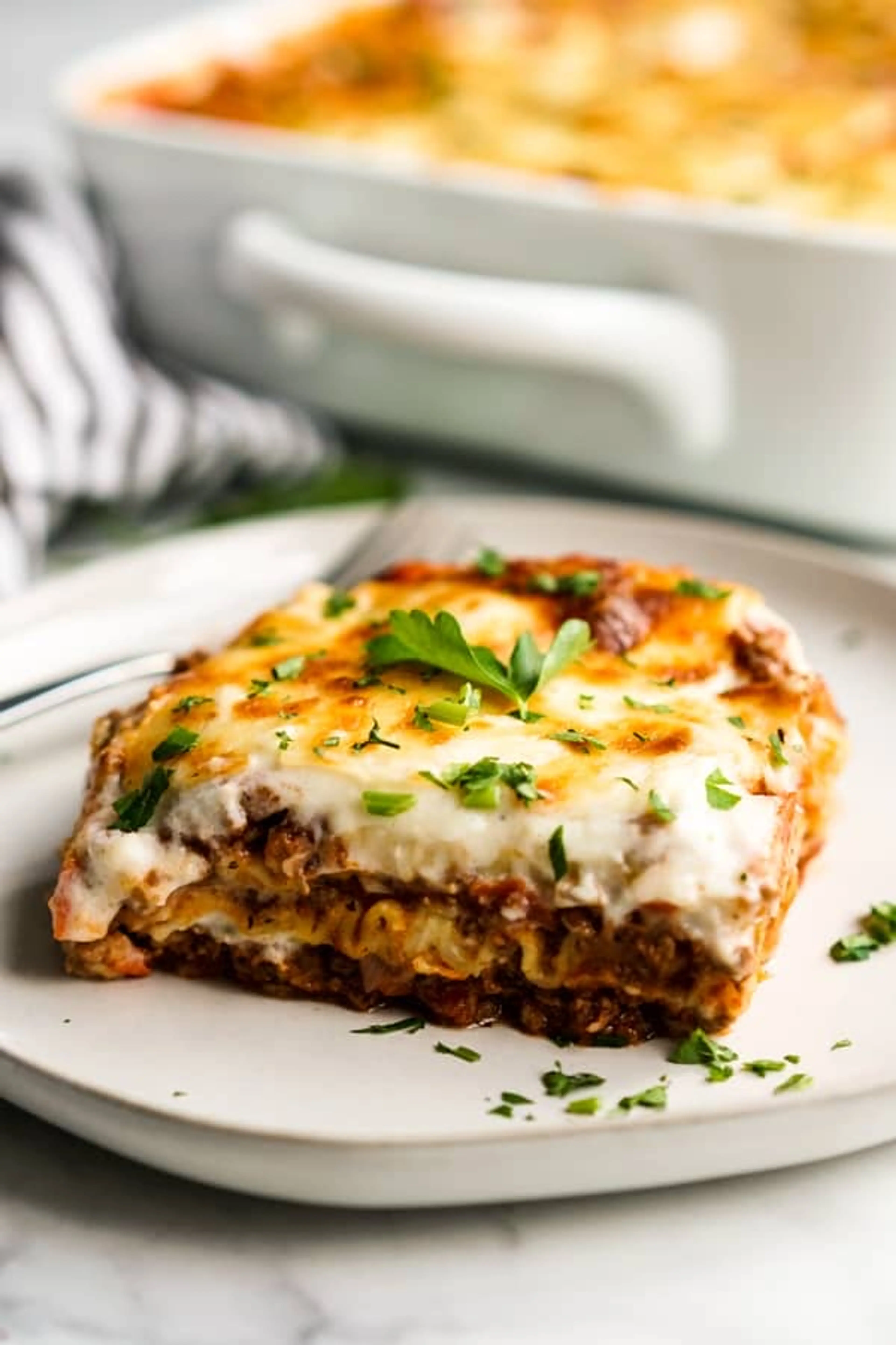 Lasagna with Béchamel Sauce (without ricotta)