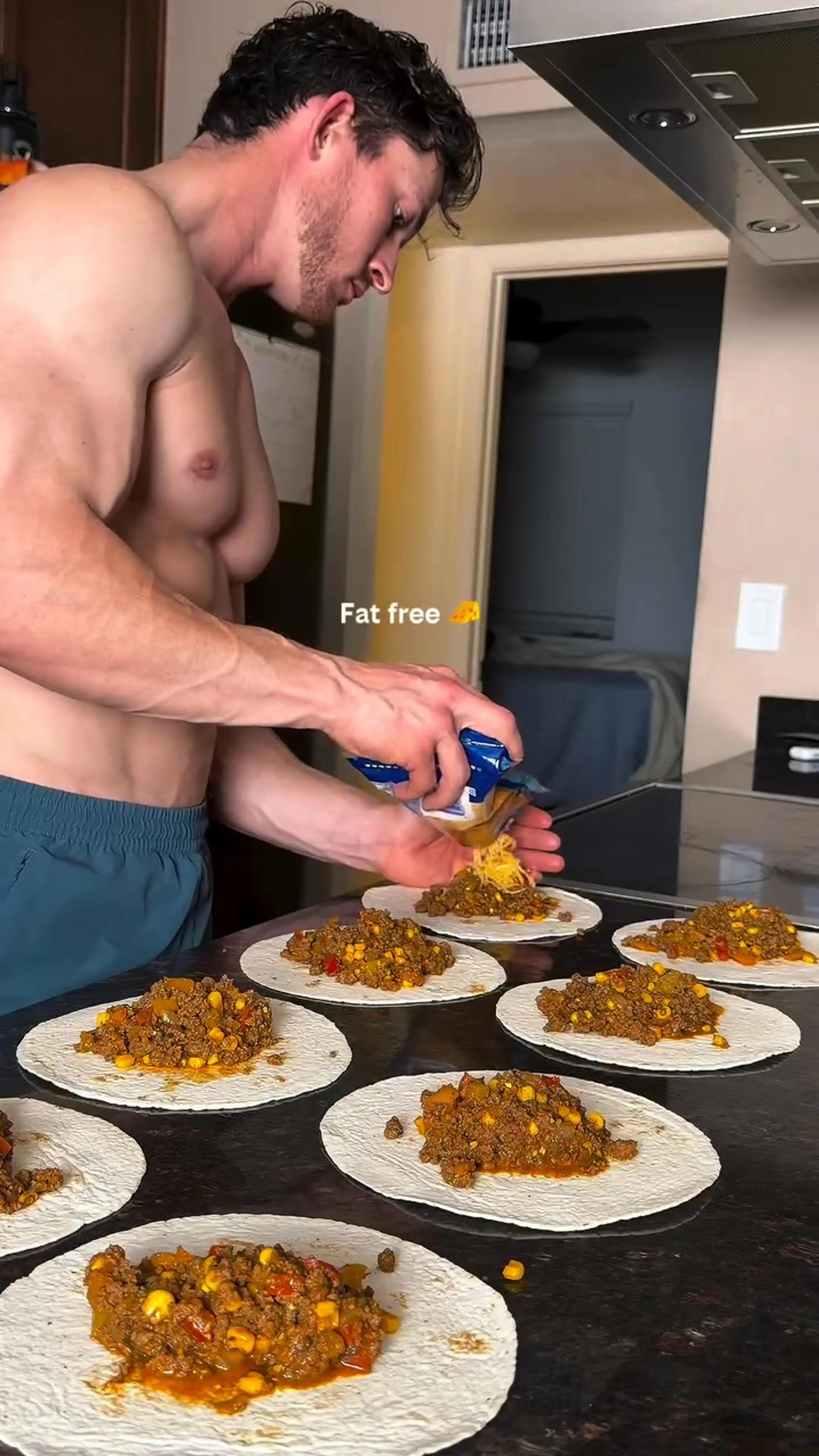 High Protein Tacorittos (59g Protein