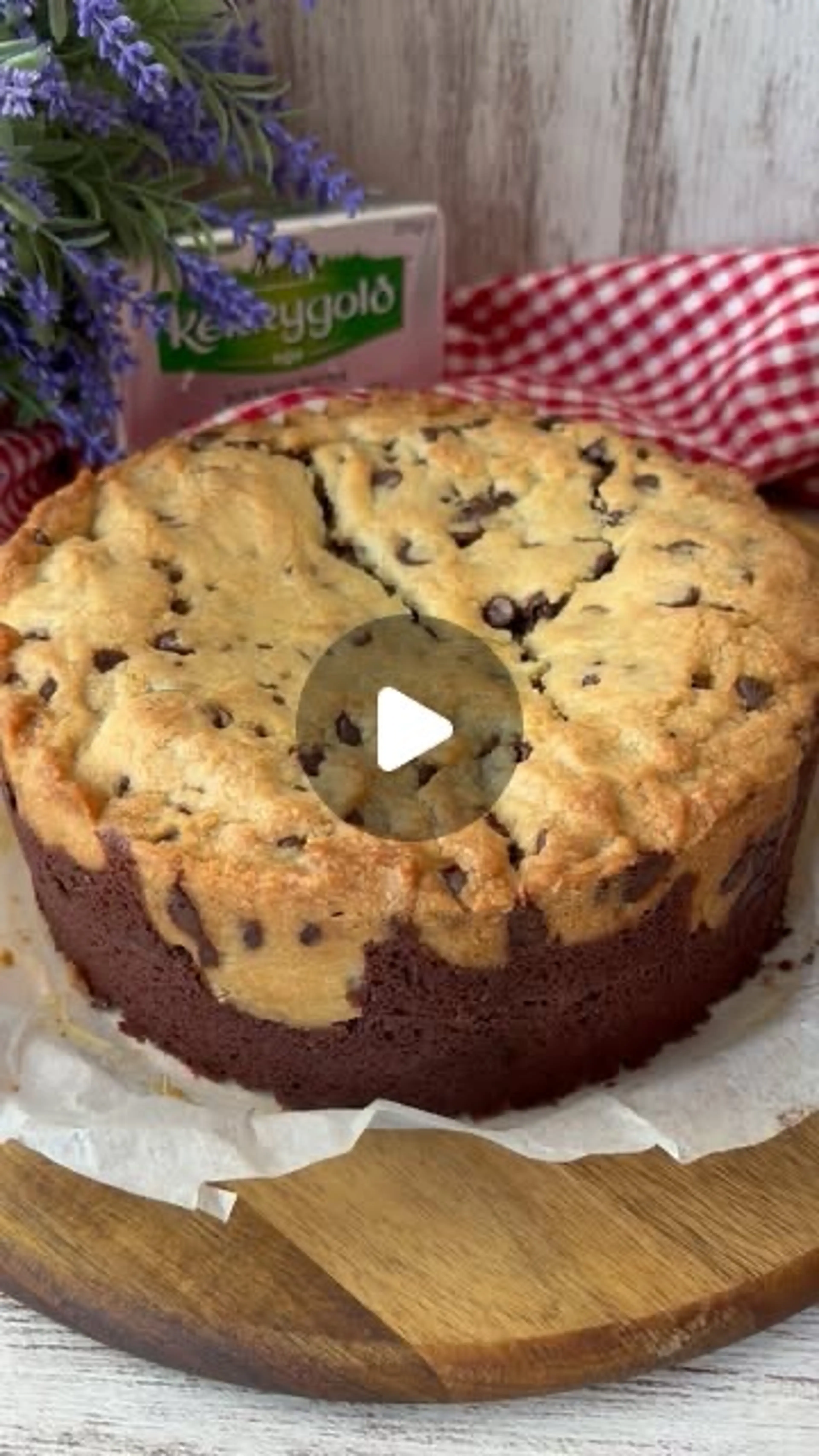 Pastel De Chocolate Y Galleta