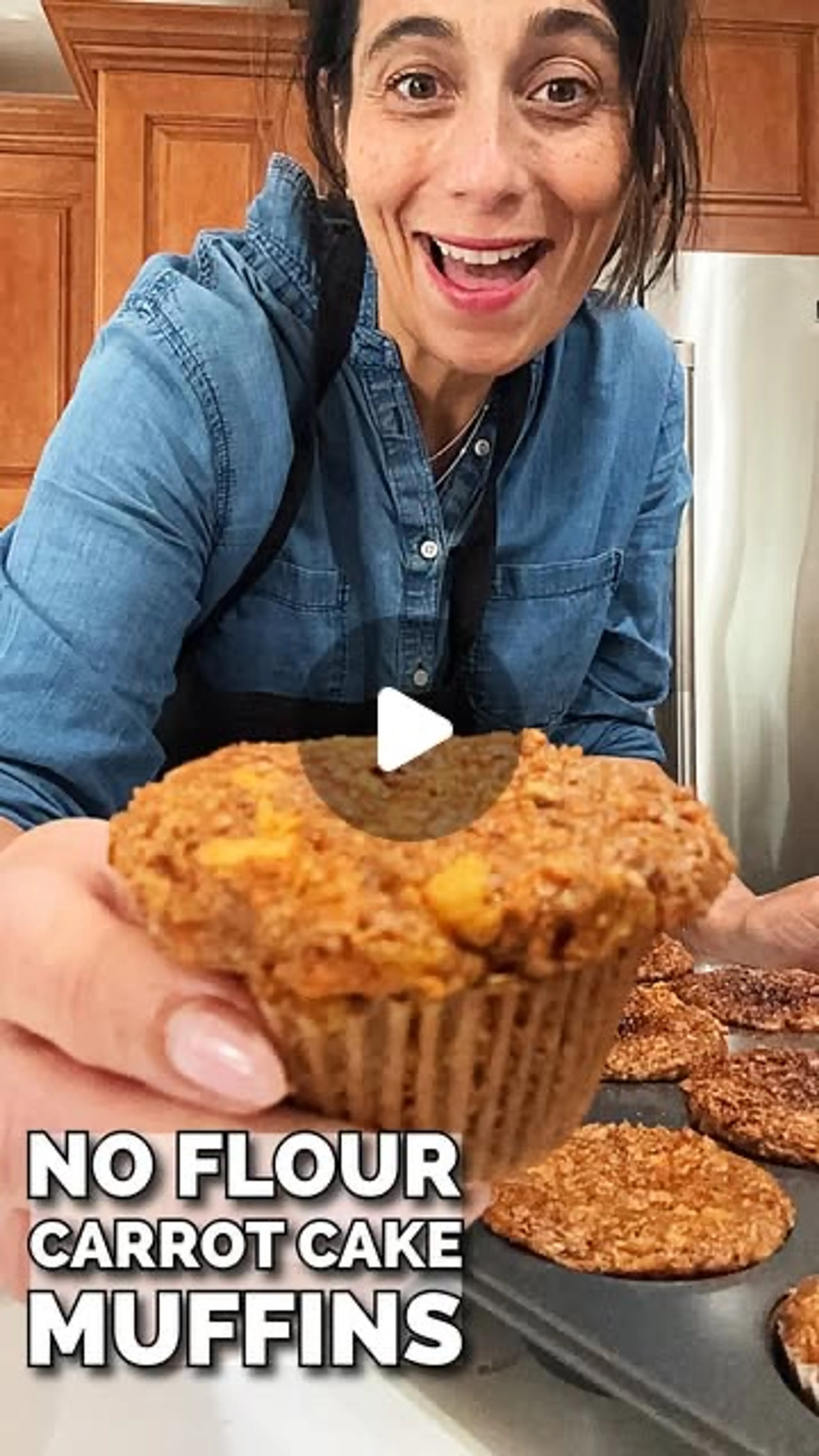 Sivan’s Flourless Carrot Muffins
