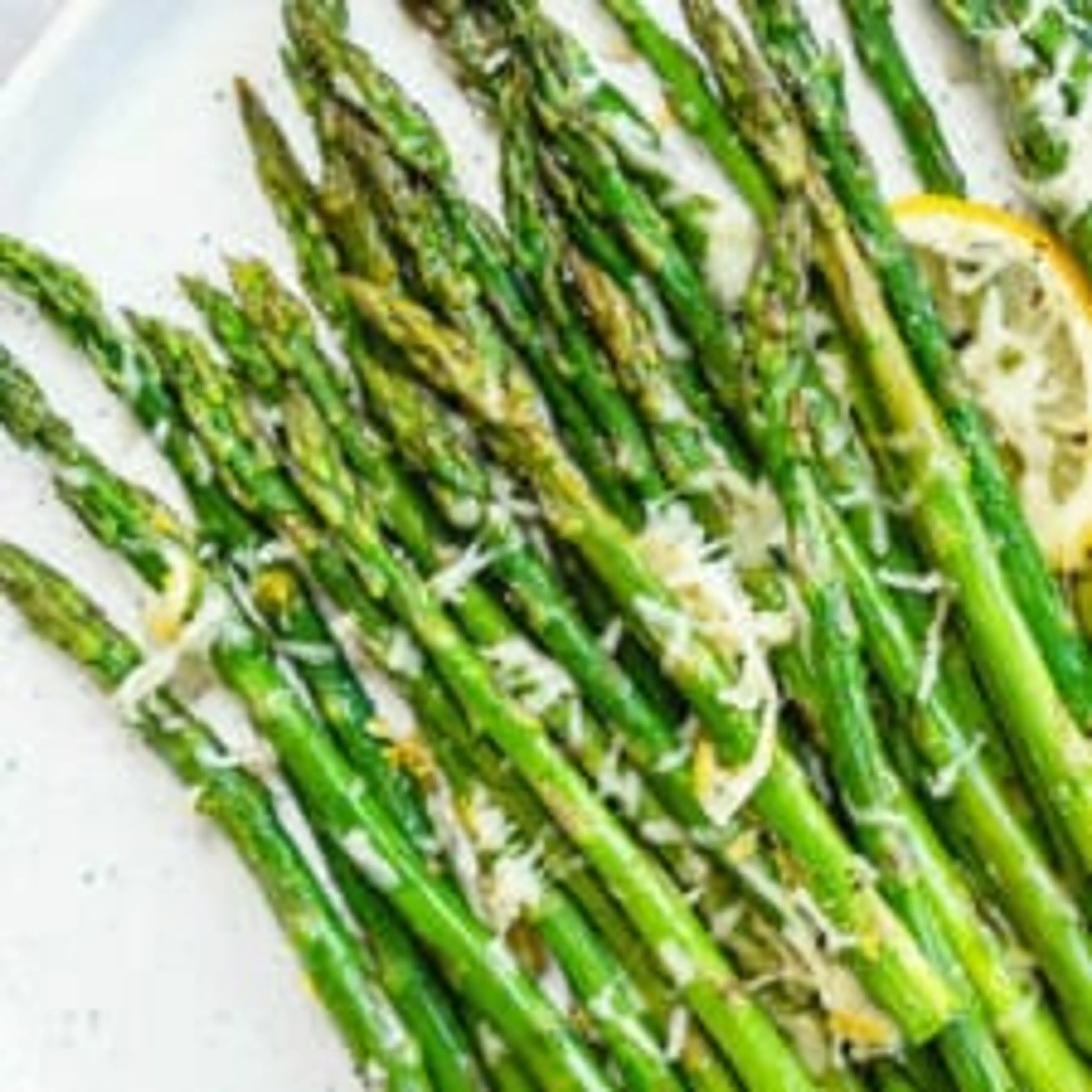 Baked Asparagus with Parmesan