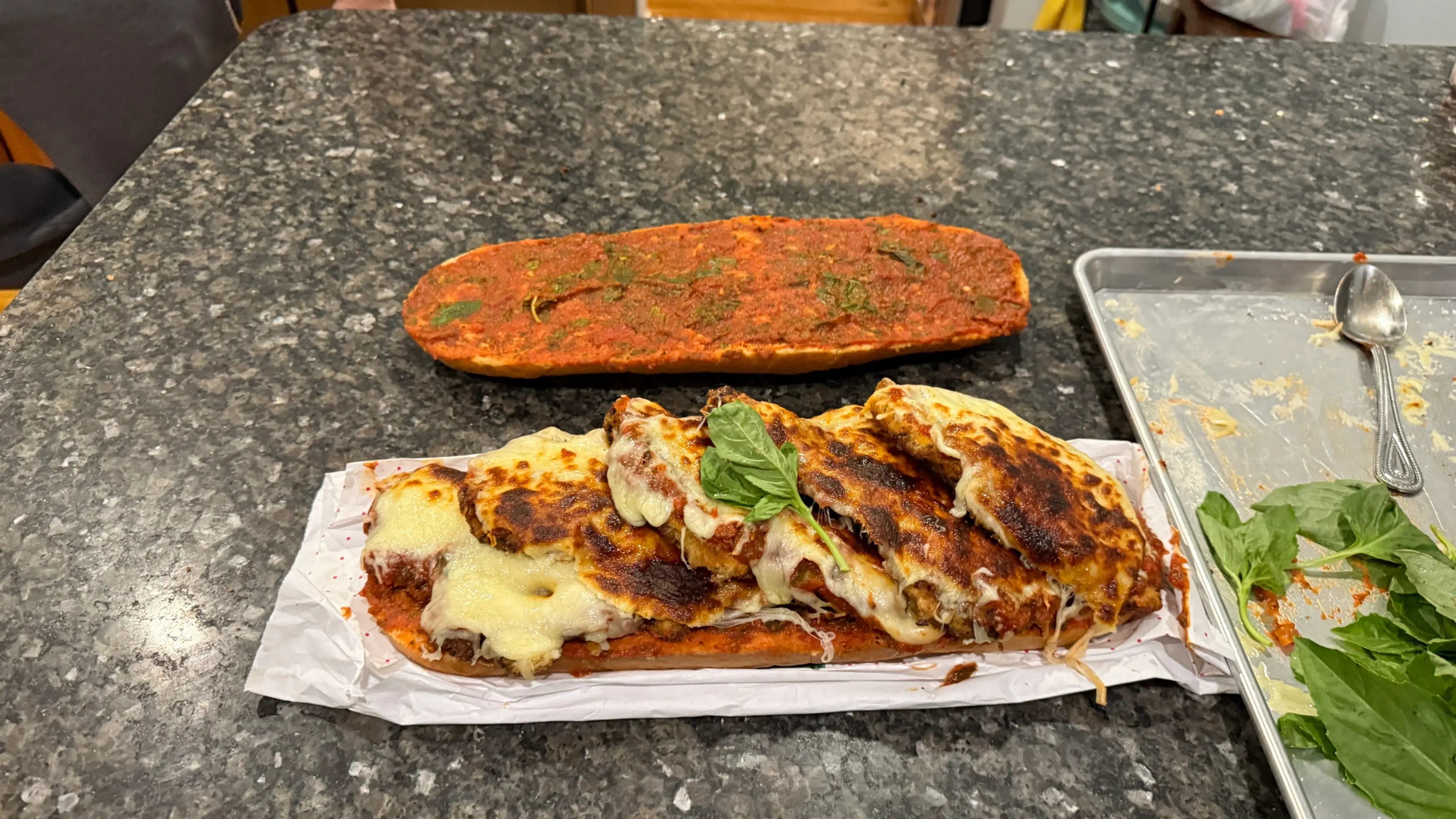 Chicken Parm and Subs