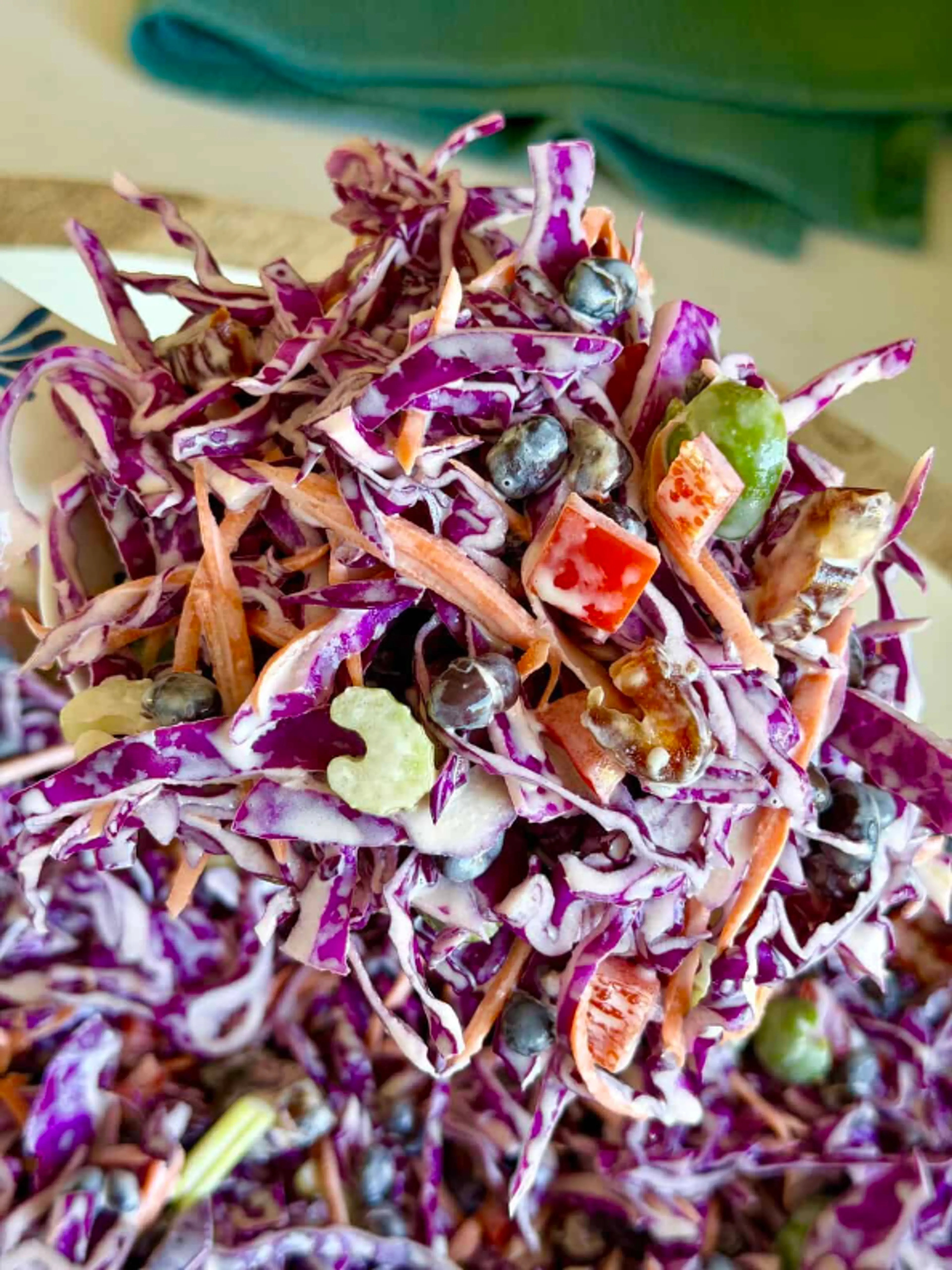 Cowboy Caviar Cabbage Slaw