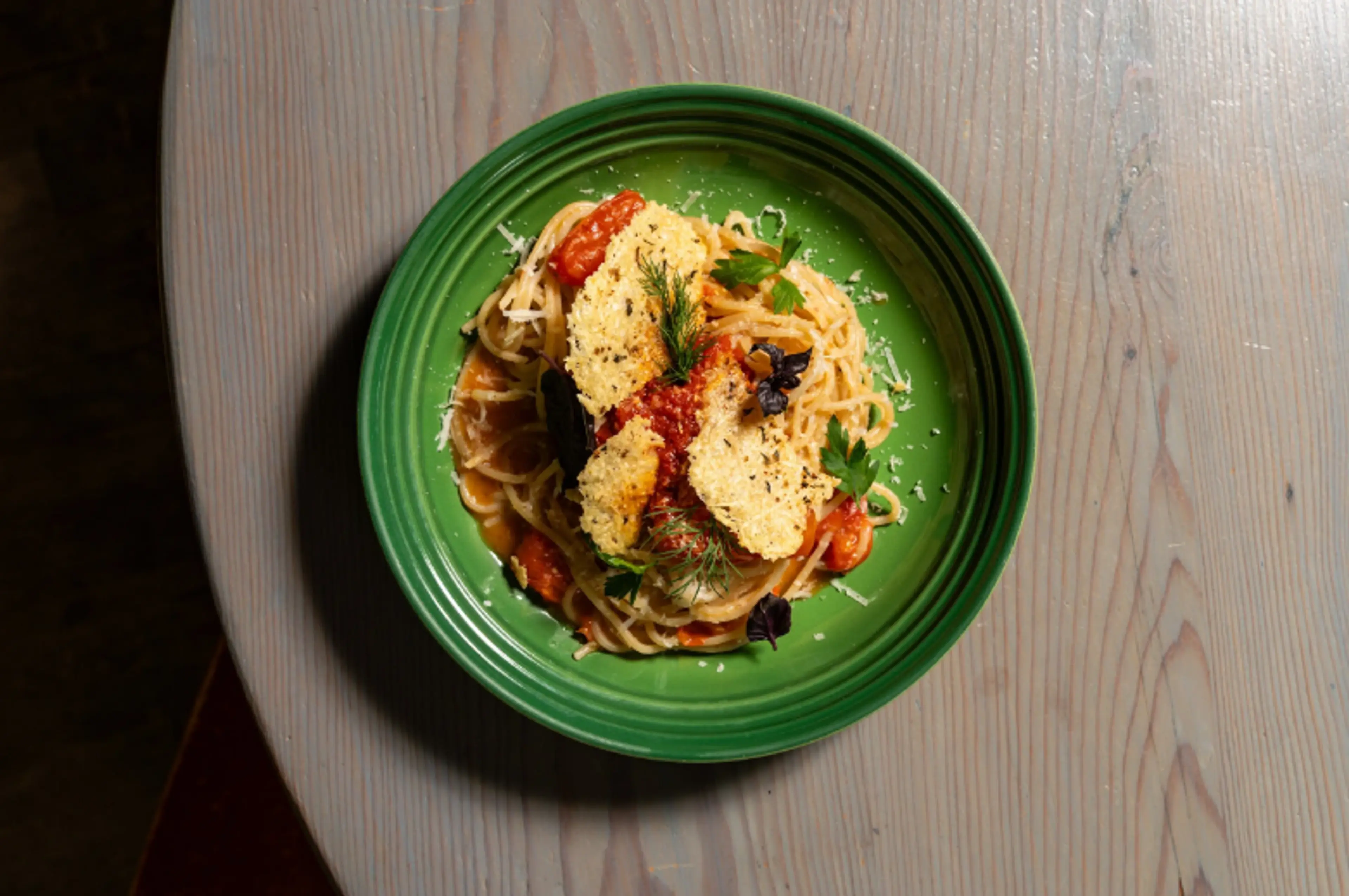 Tomato Fondue Spaghetti