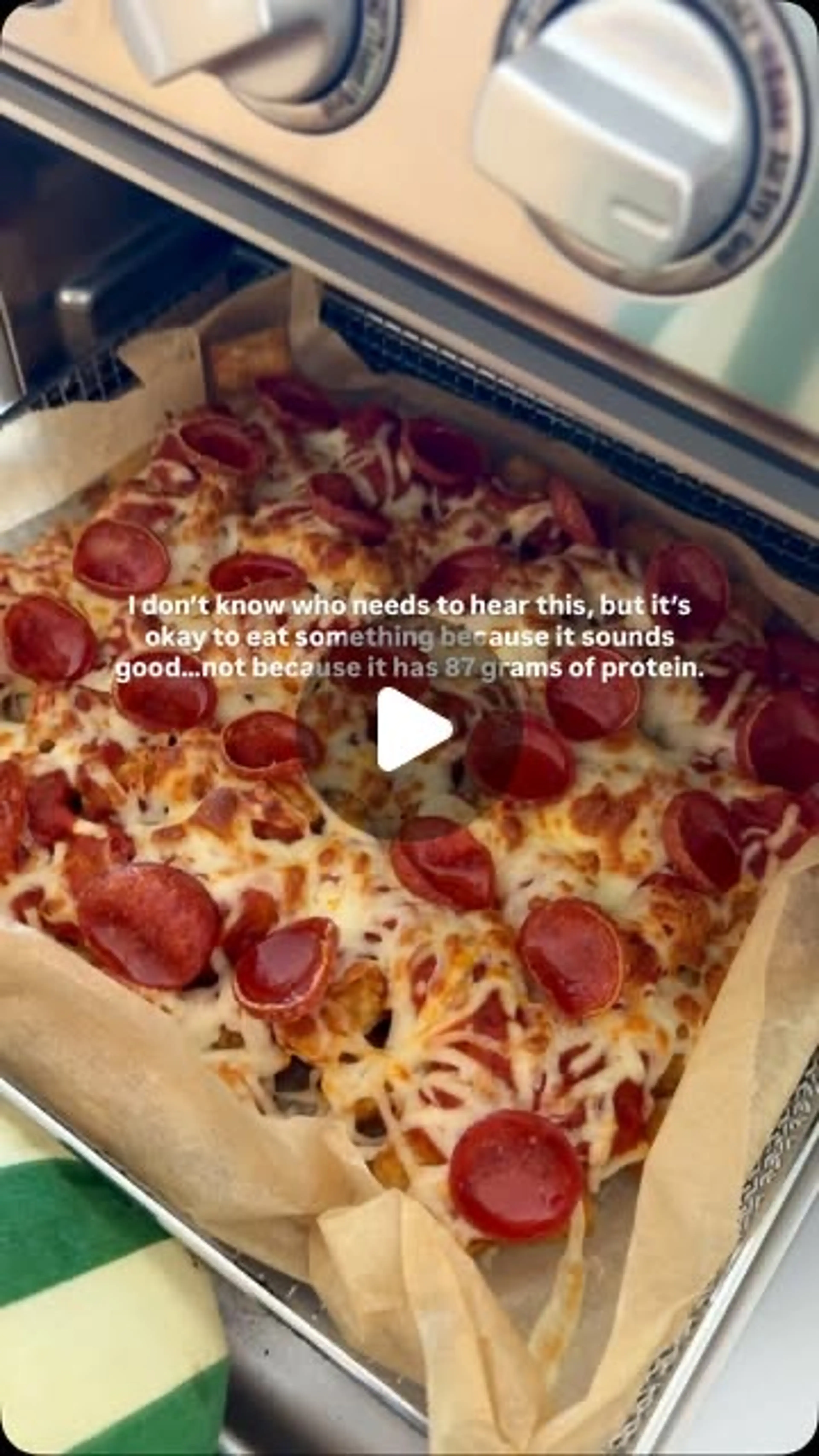 Hot Honey Pizza Tots