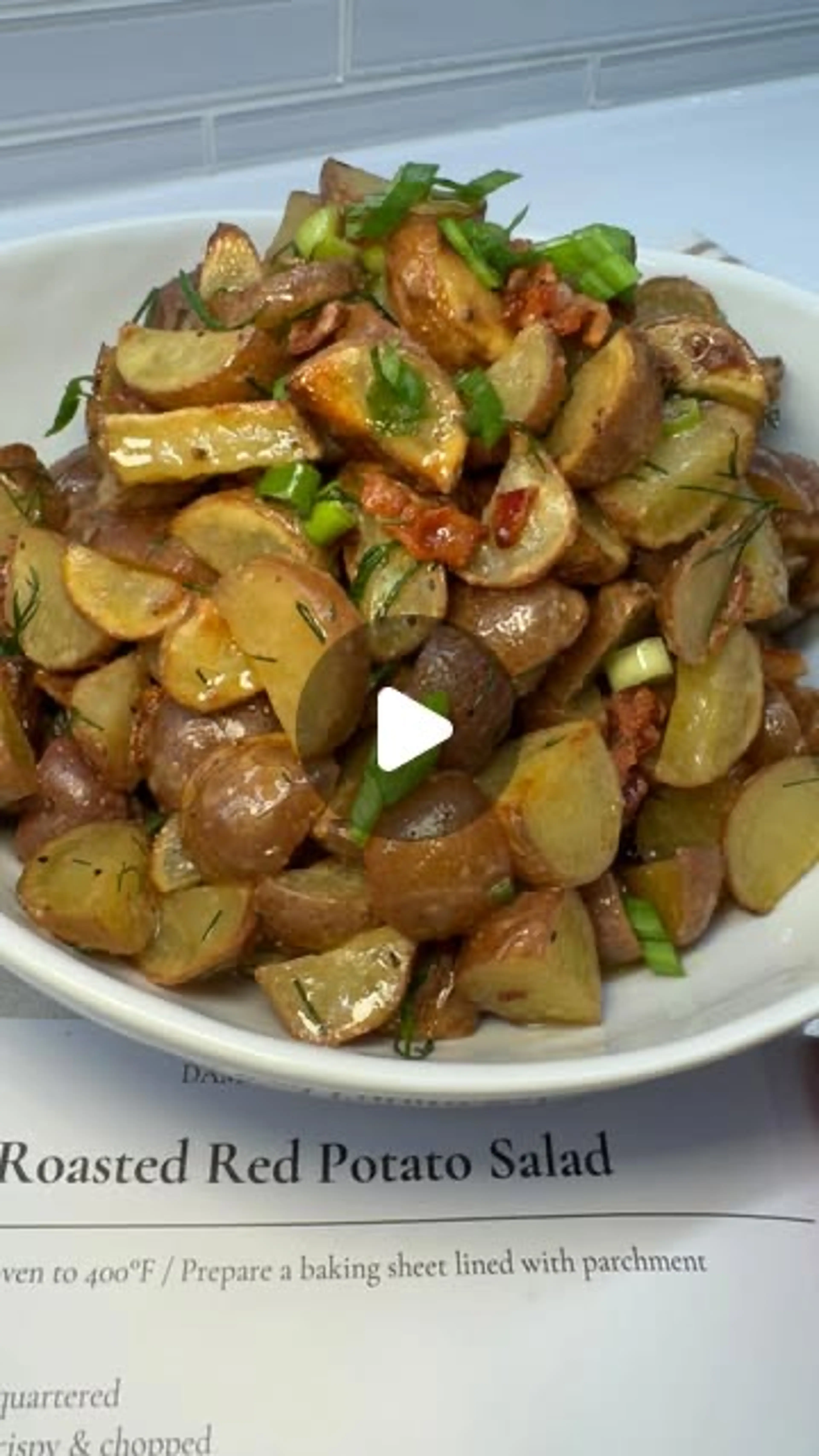 DGF Roasted Red Potato Salad - No Mayo