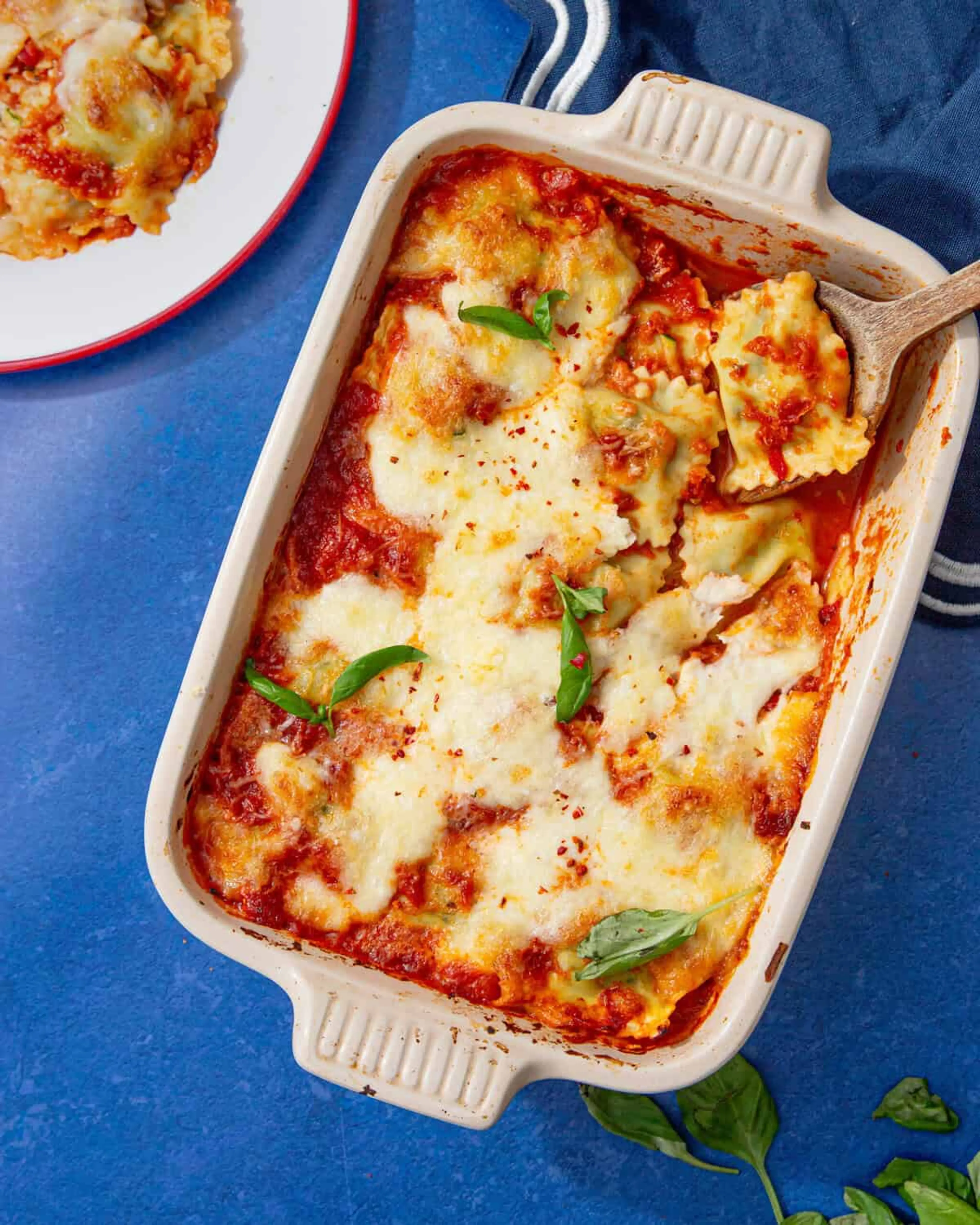 Simple Baked Ravioli Casserole
