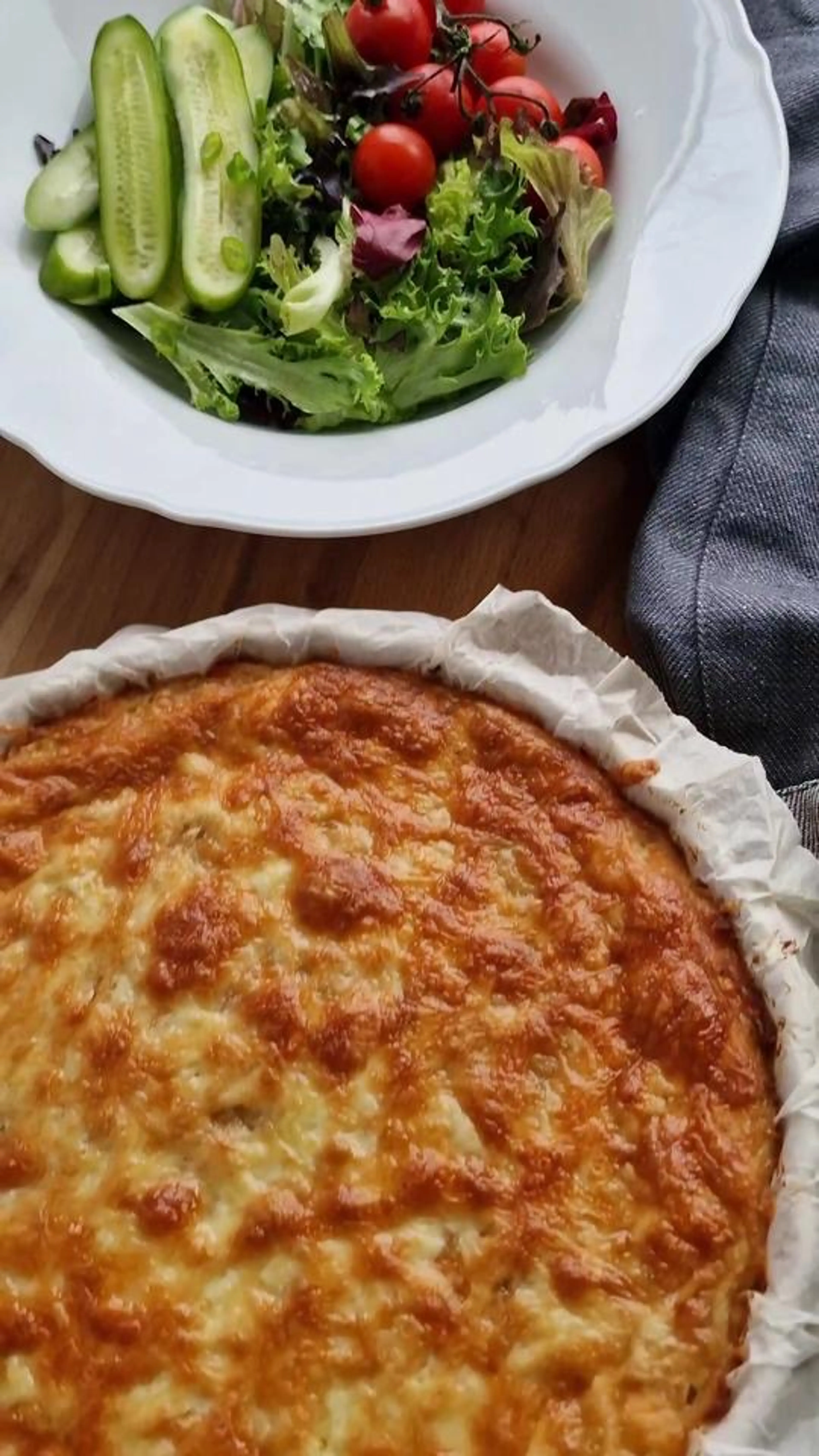 This Is My Viral Cheesy Lentil Bake