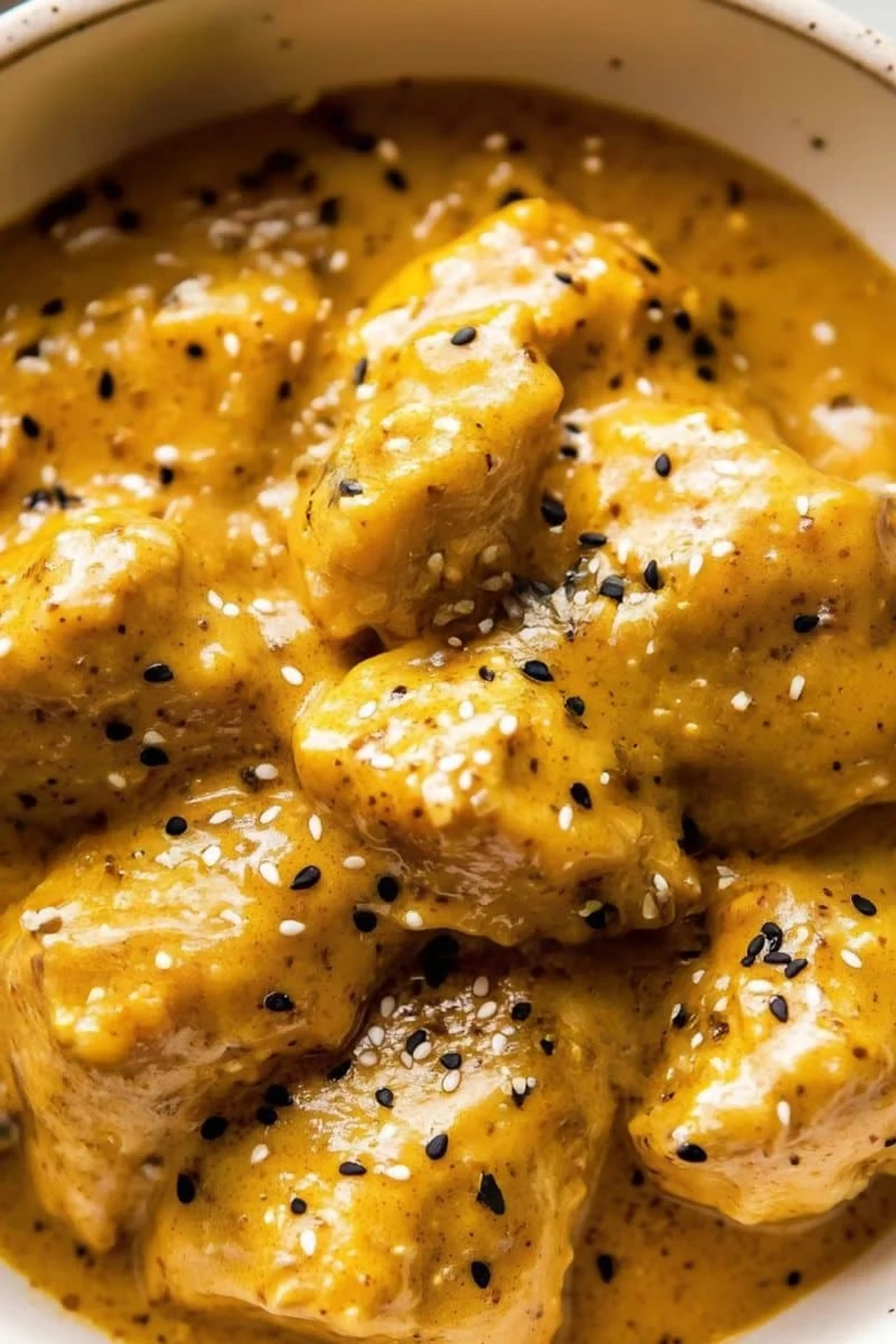 Crockpot Mango Curry Chicken