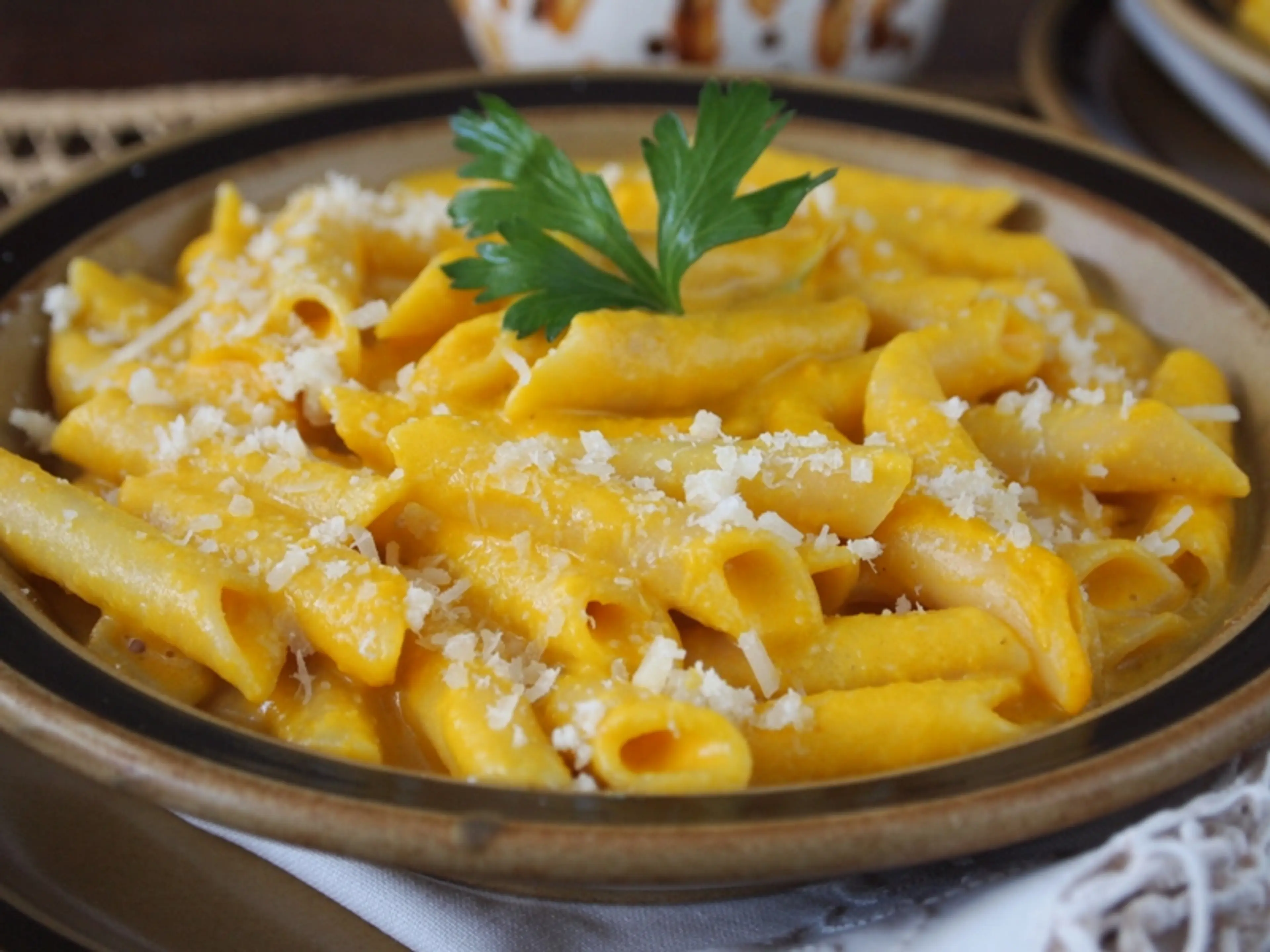 Pasta with Huancaína Sauce