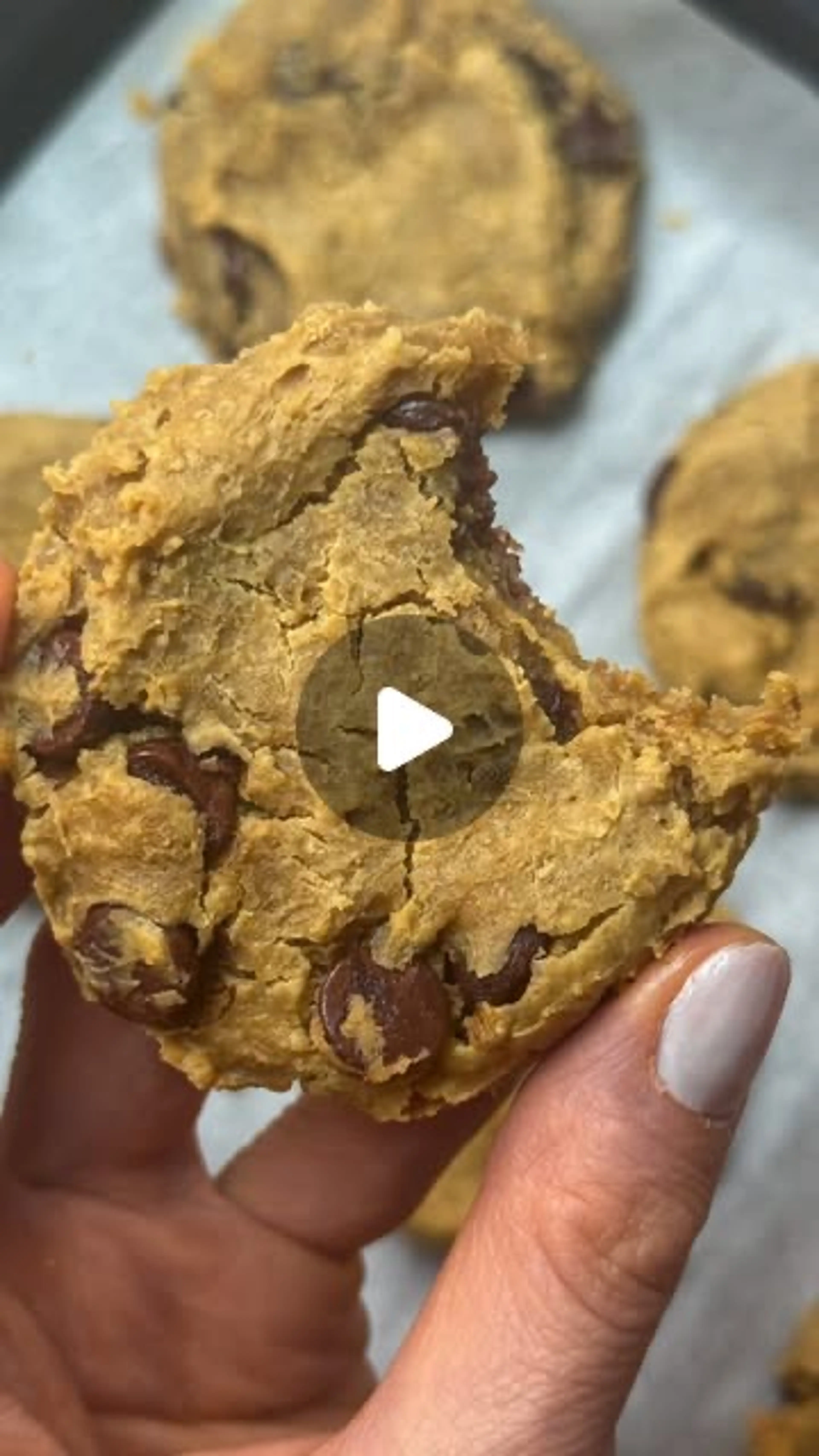 Chocolate Chickpea Cookies