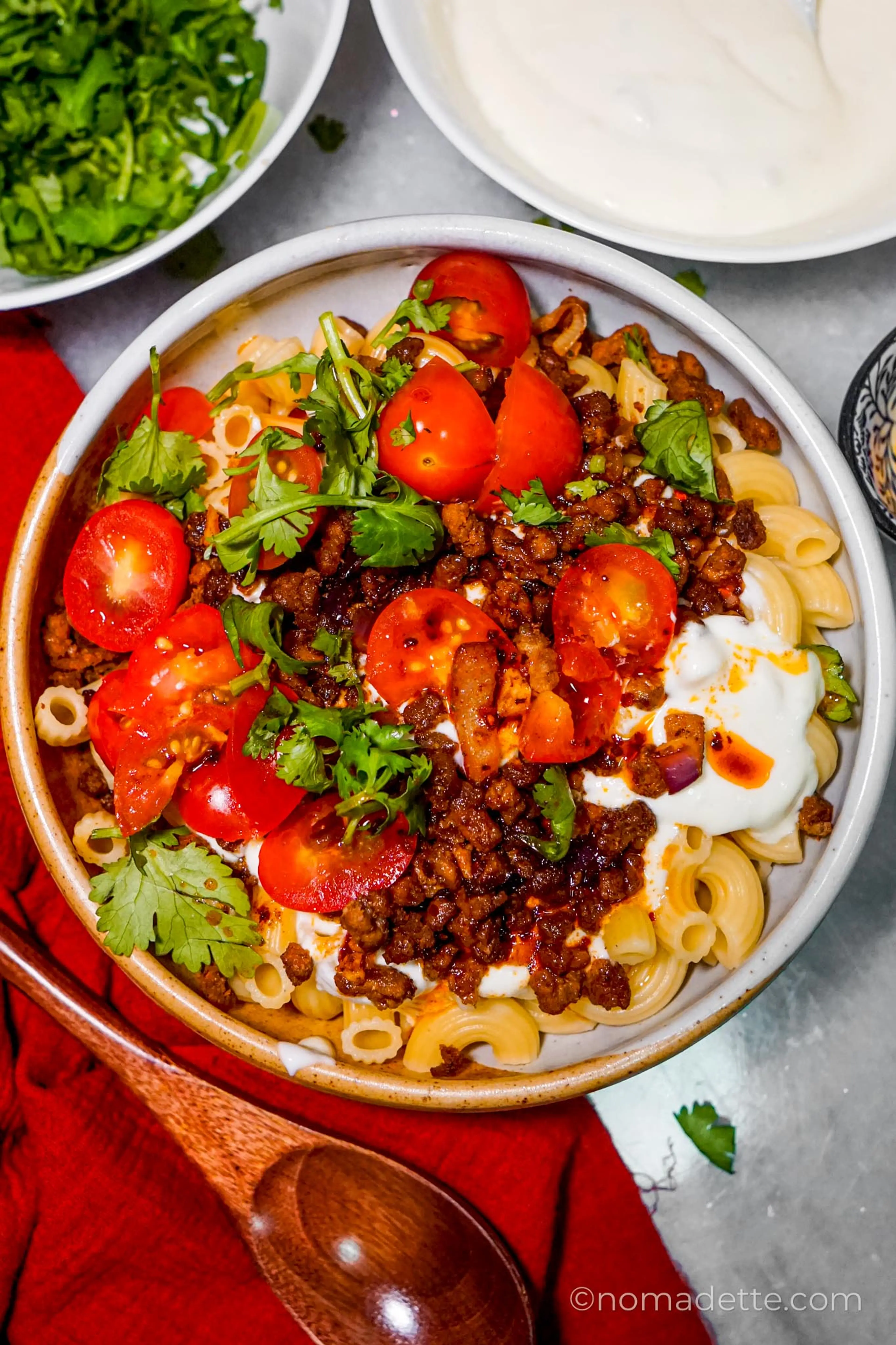 Manti-inspired Turkish Pasta