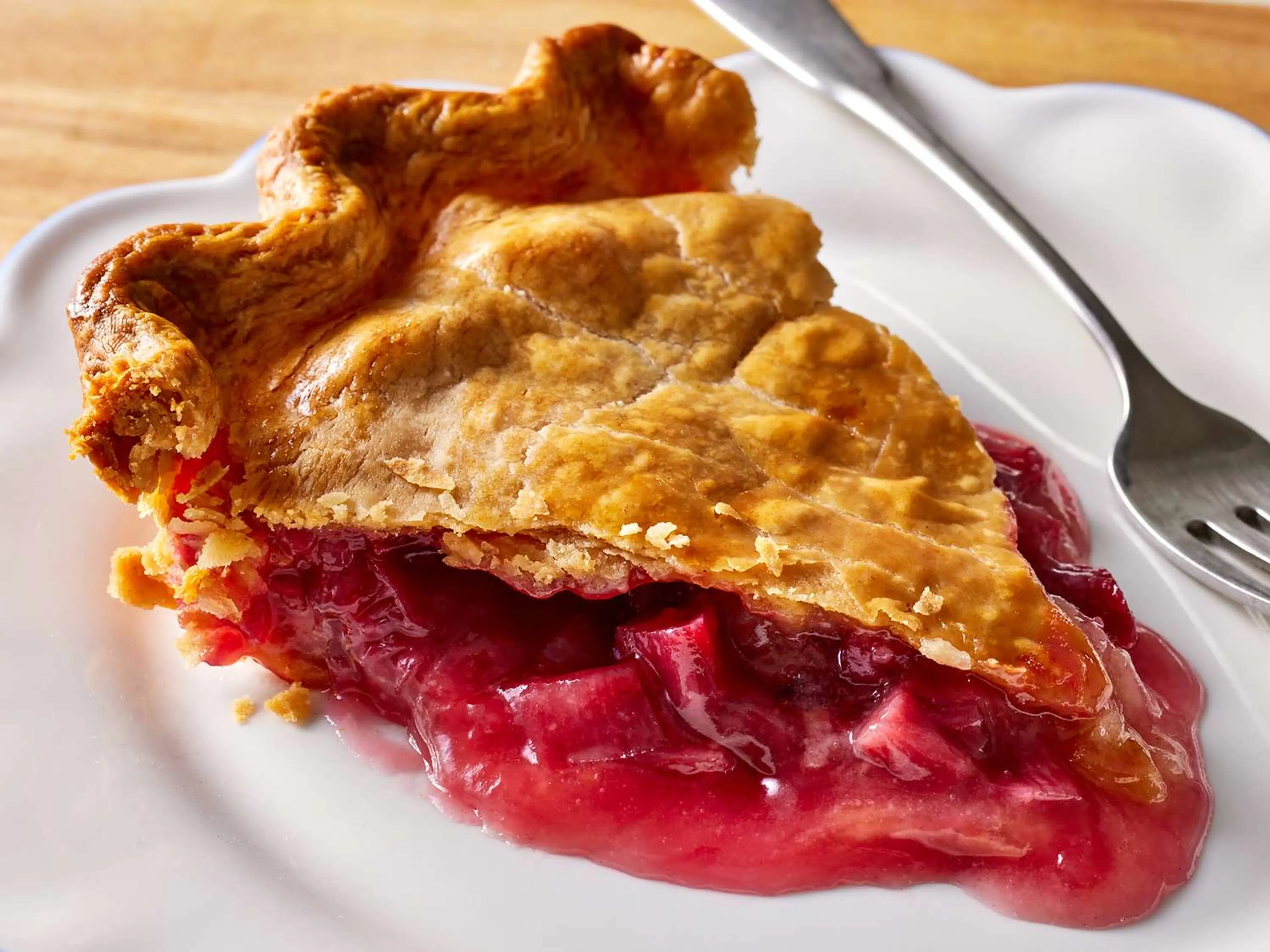 Fresh Rhubarb Pie
