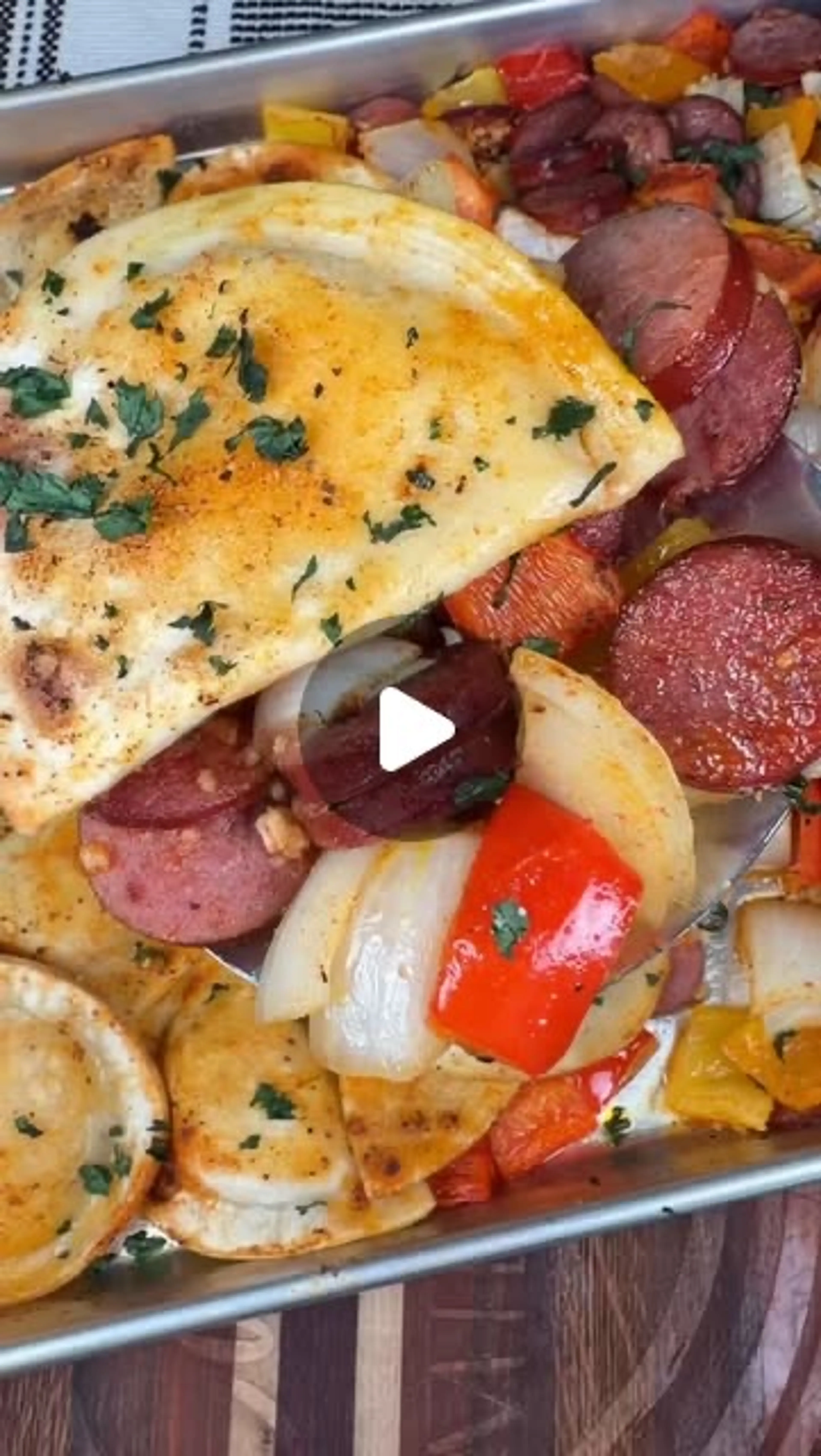 Kielbasa & Pierogies Sheet Pan Meal Is a Super Easy and Deli