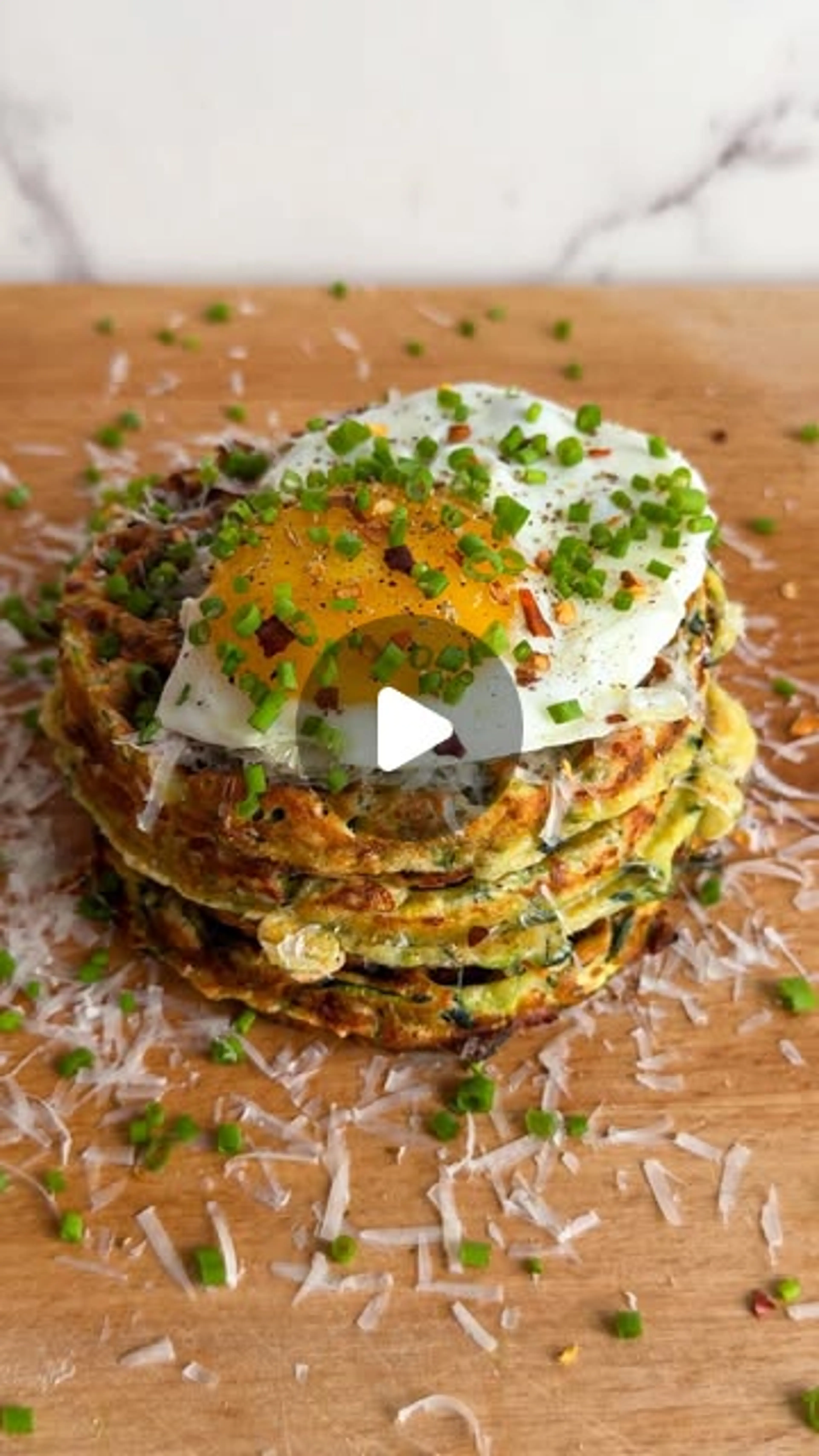 Zucchini Waffles