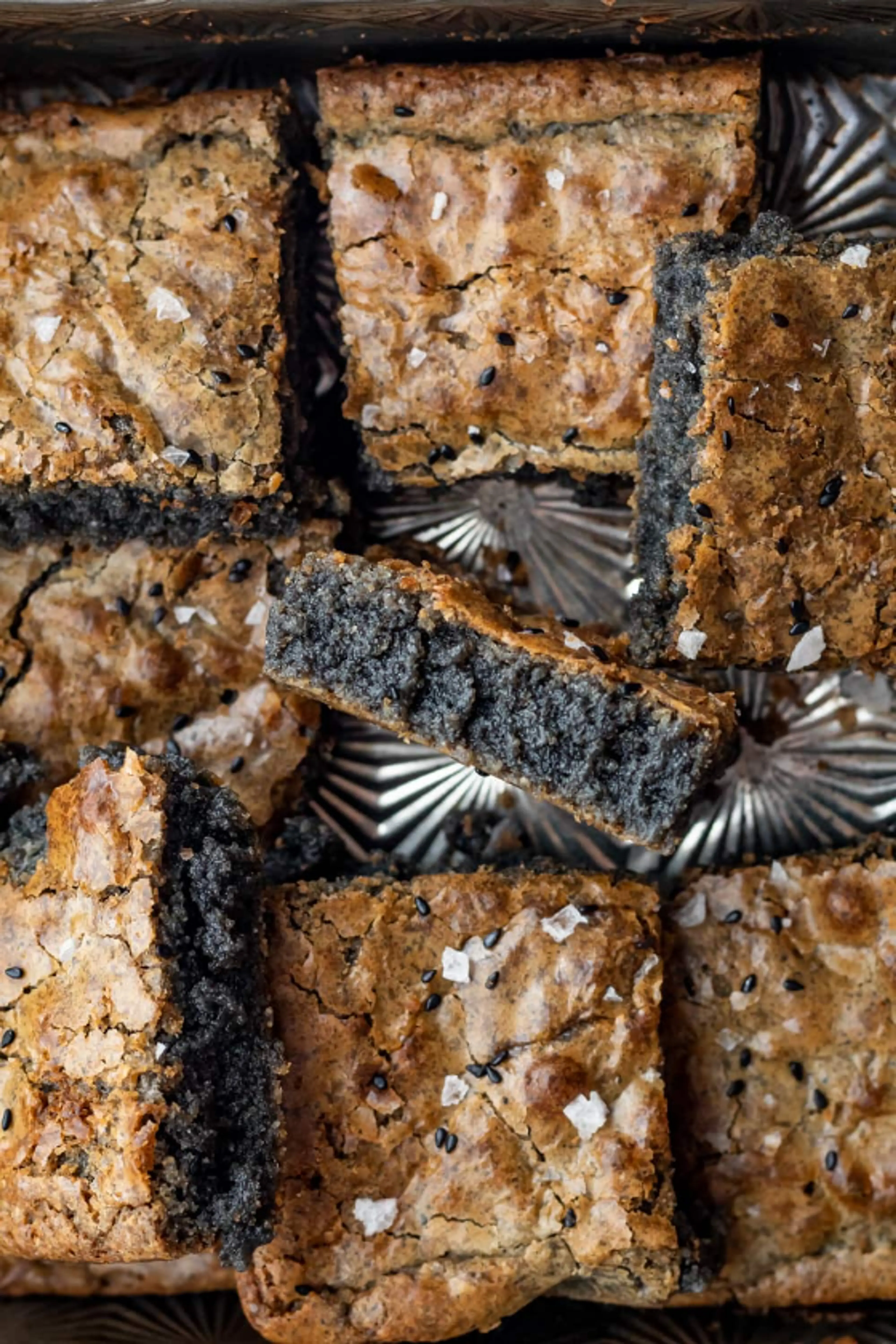 Black Sesame Brownies