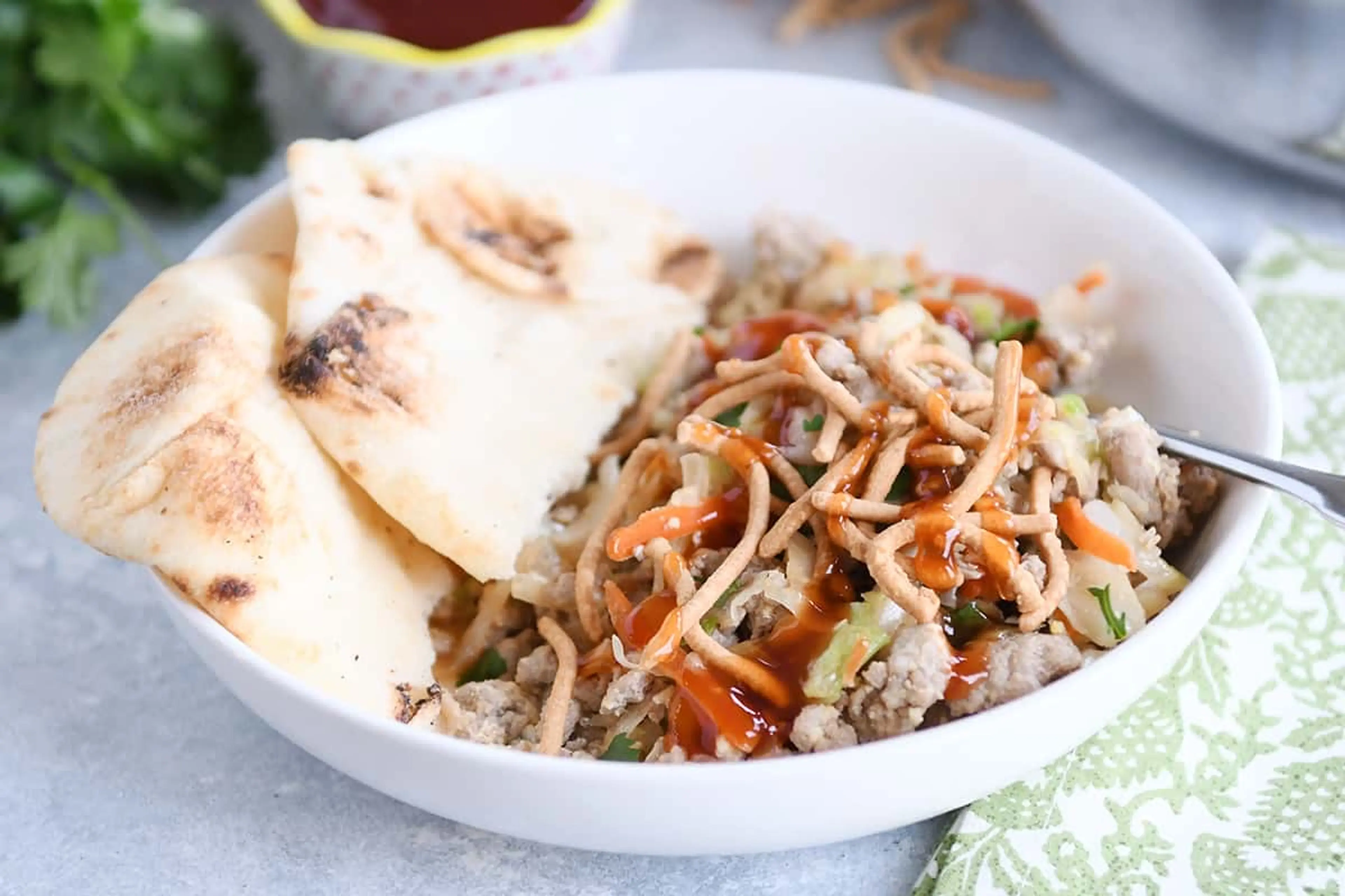 Quick and Easy Egg Roll Skillet Meal {30-Minute Meal}