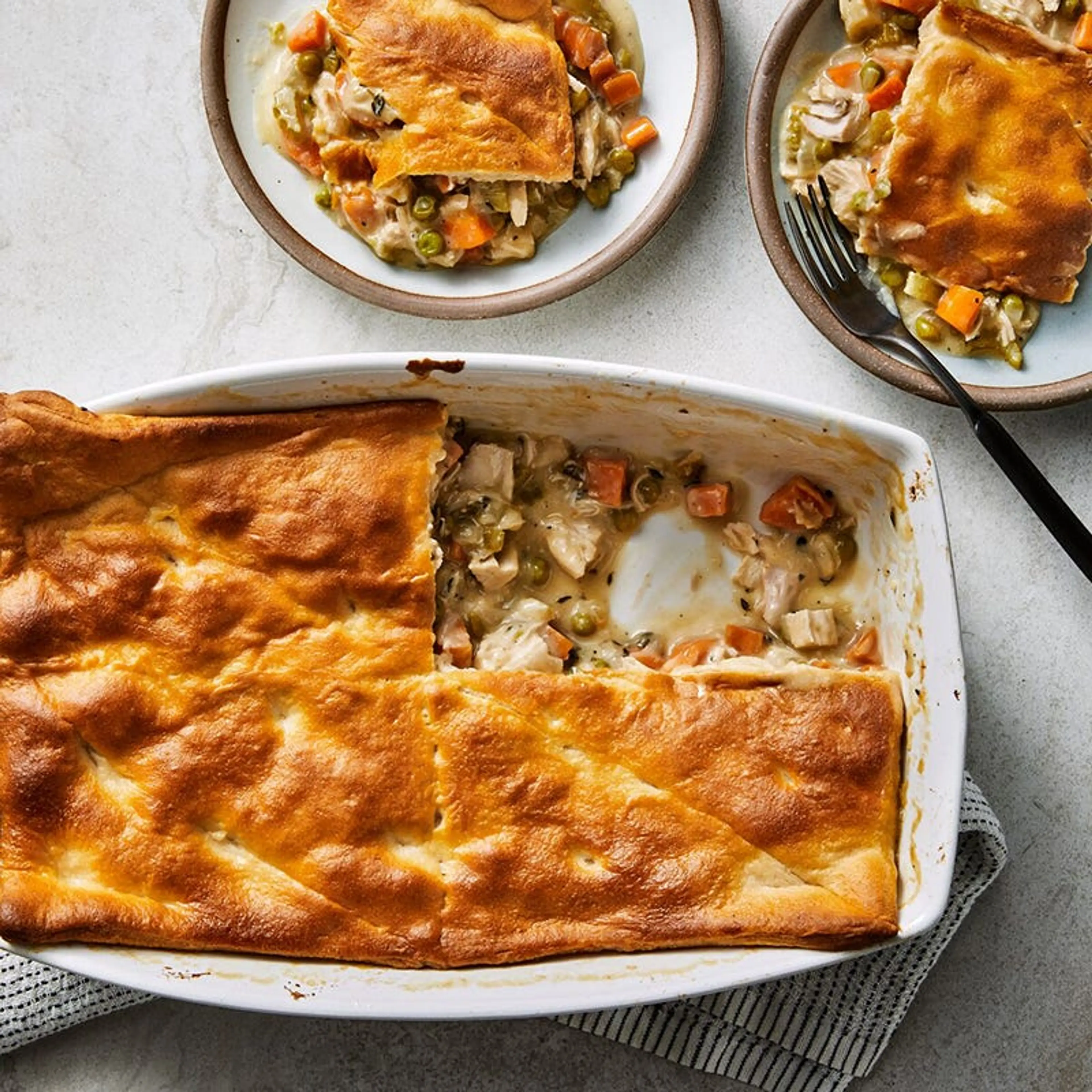 WW Creamy Chicken Pot Pie