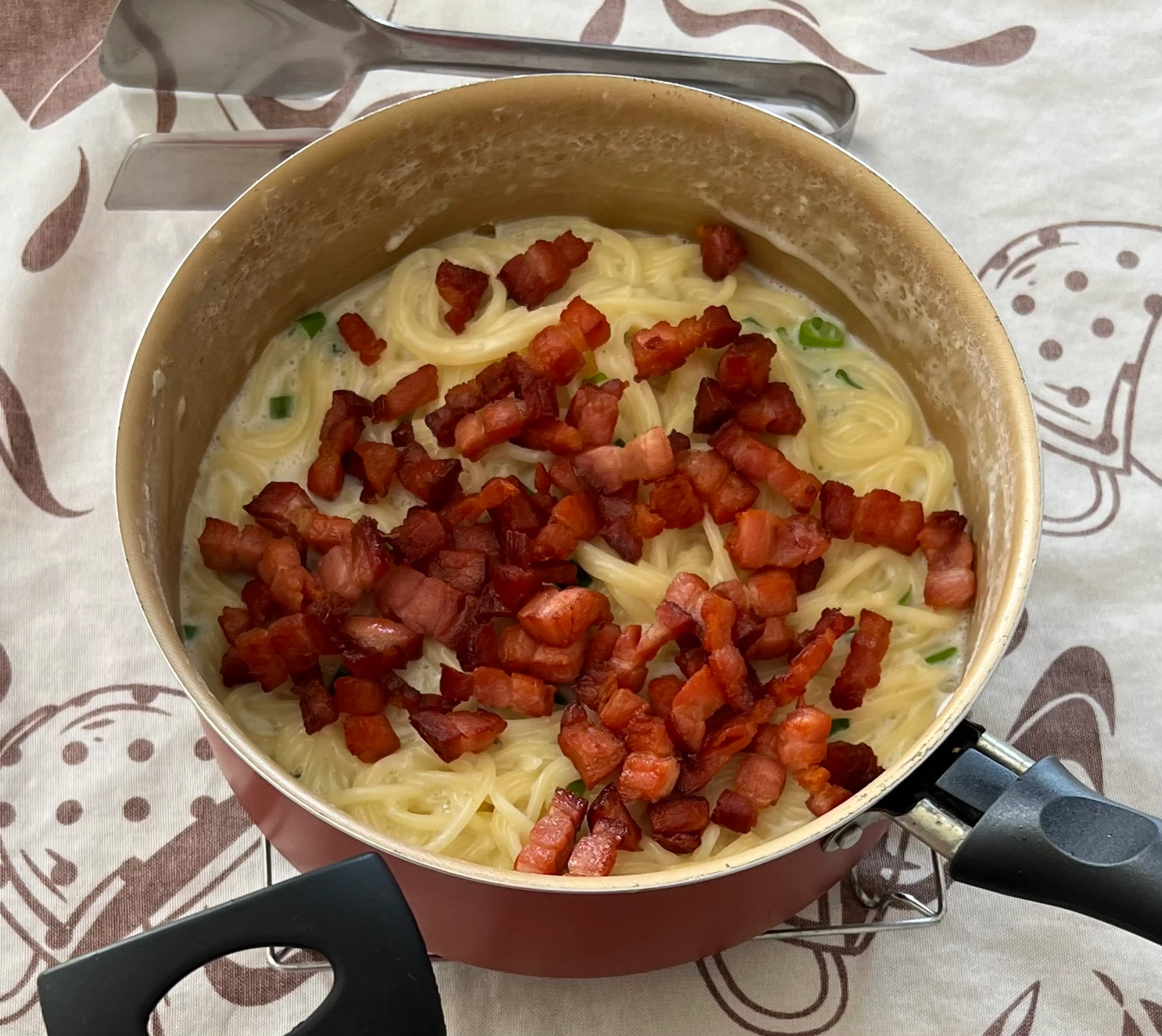 Macarrão Alho e Óleo Cremoso