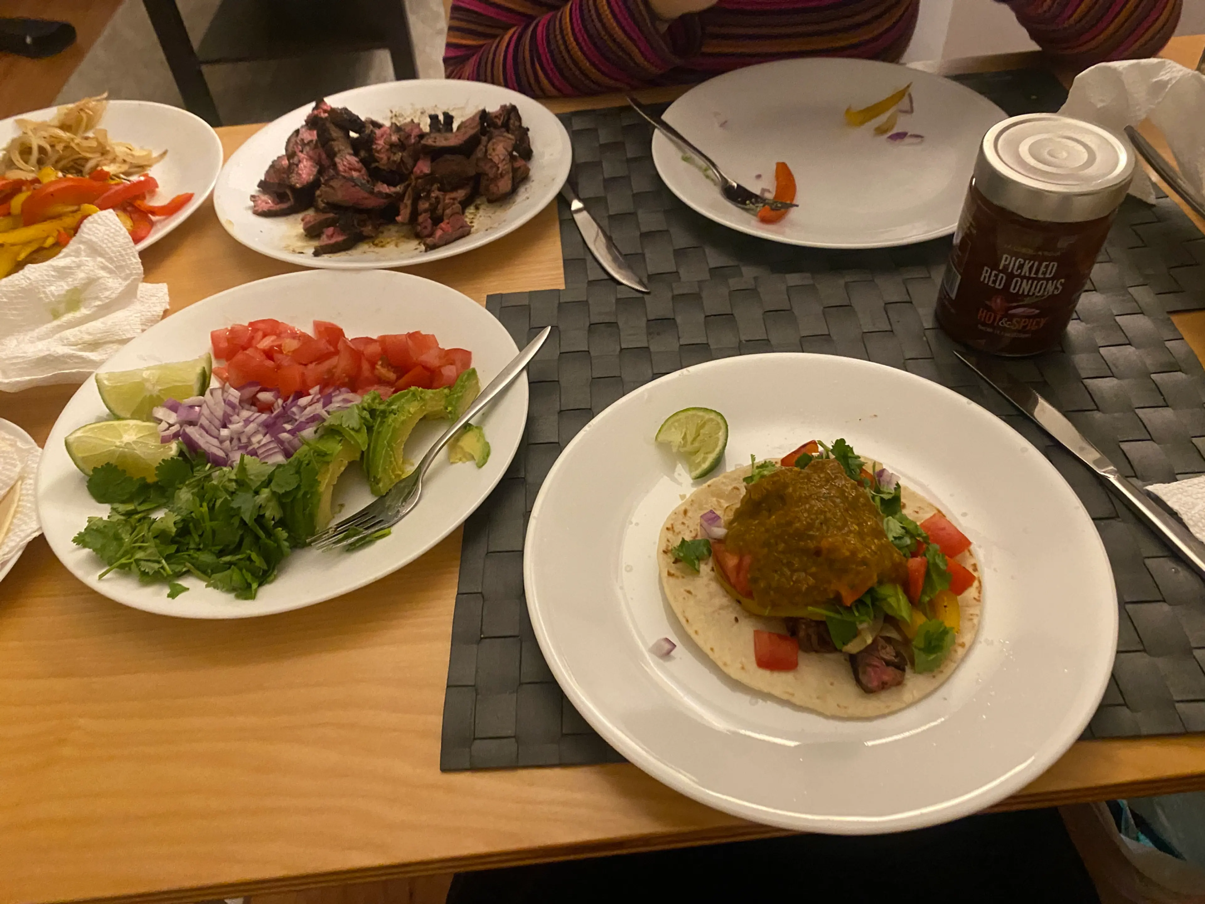 Steak Fajitas