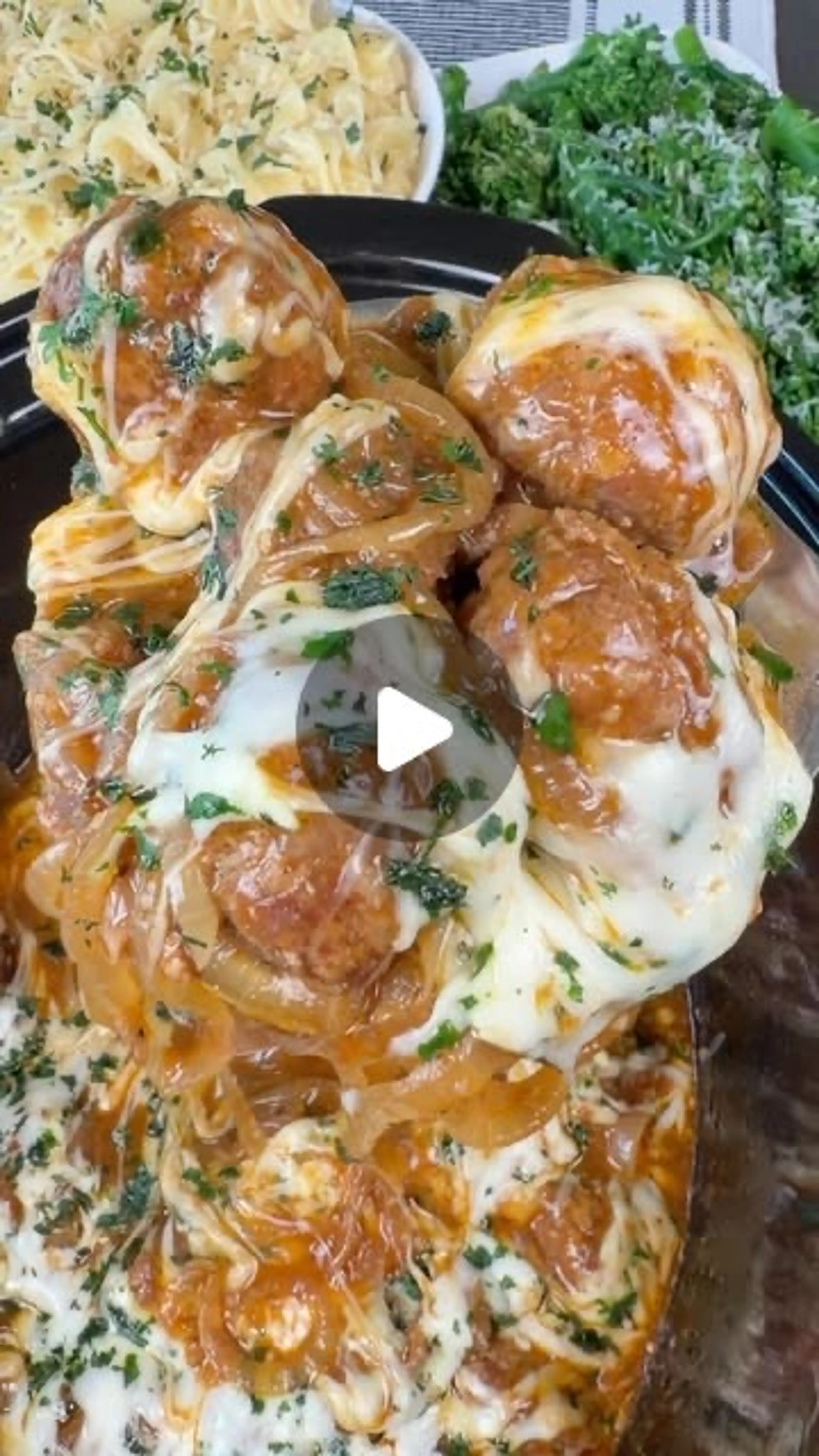 Crockpot French Onion Meatballs Are Easy to Make and So Good