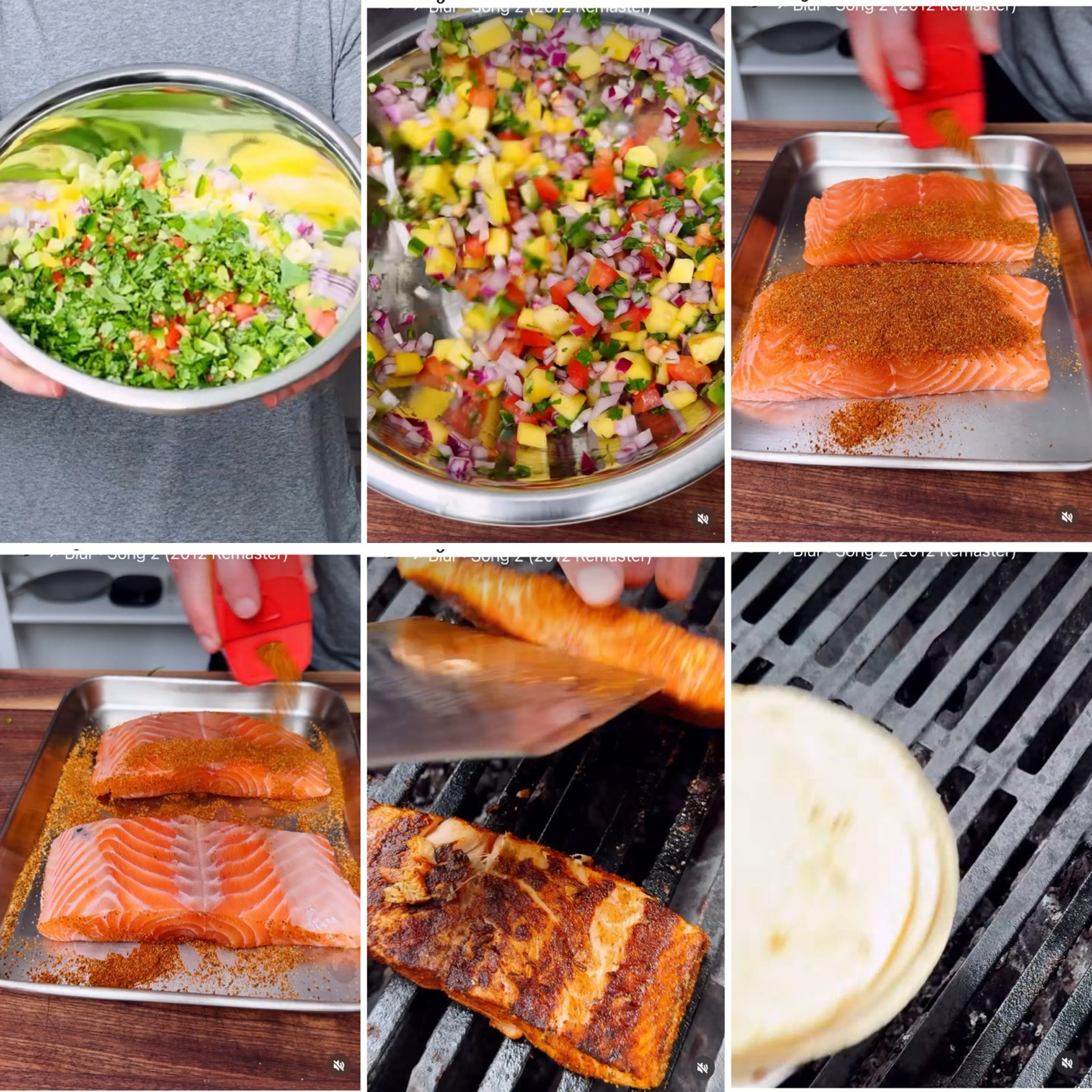 Blackened Salmon Tacos