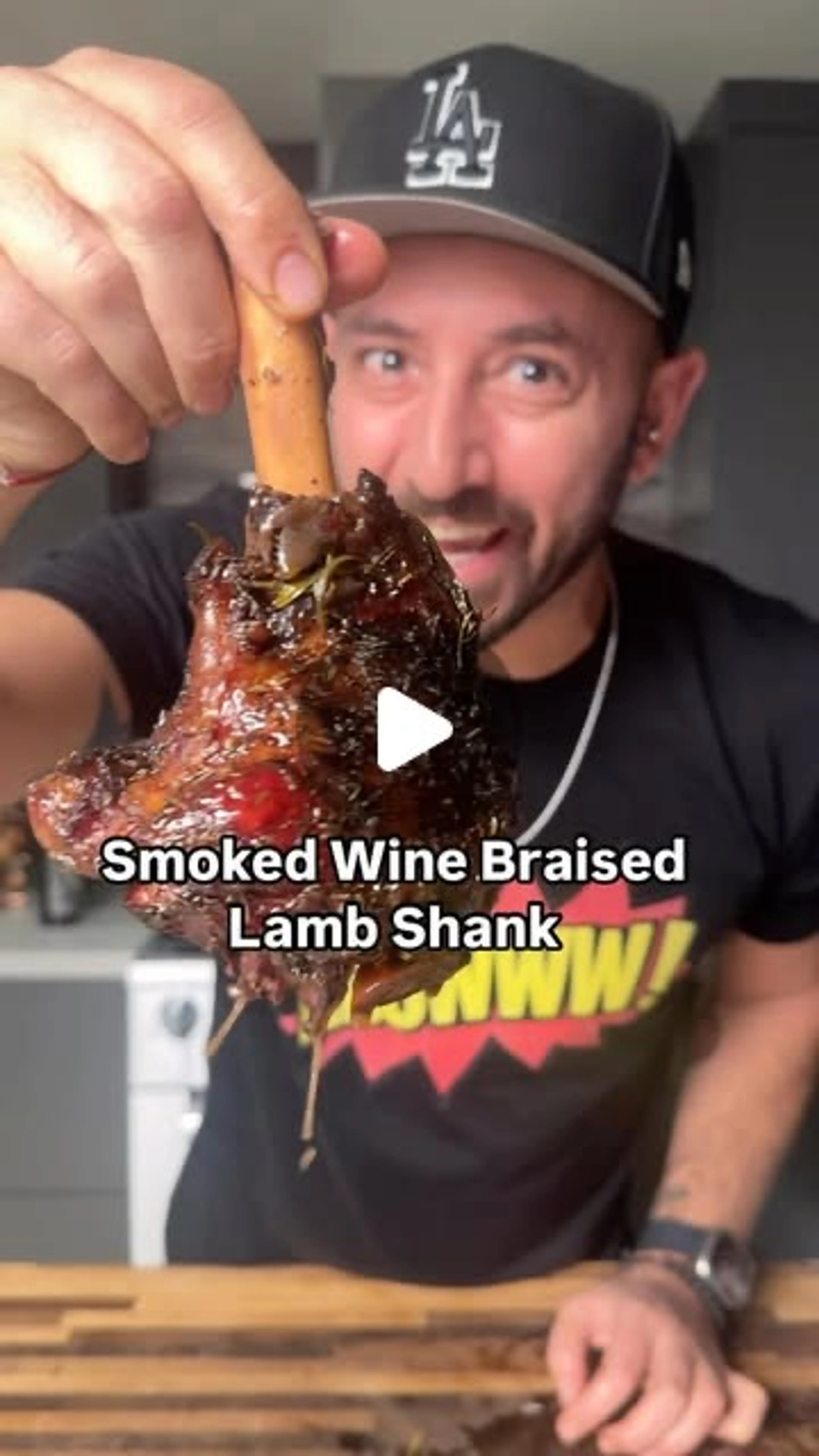 Smoked Wine Braised Lamb Shank! I Love Lamb Shank and I Usua