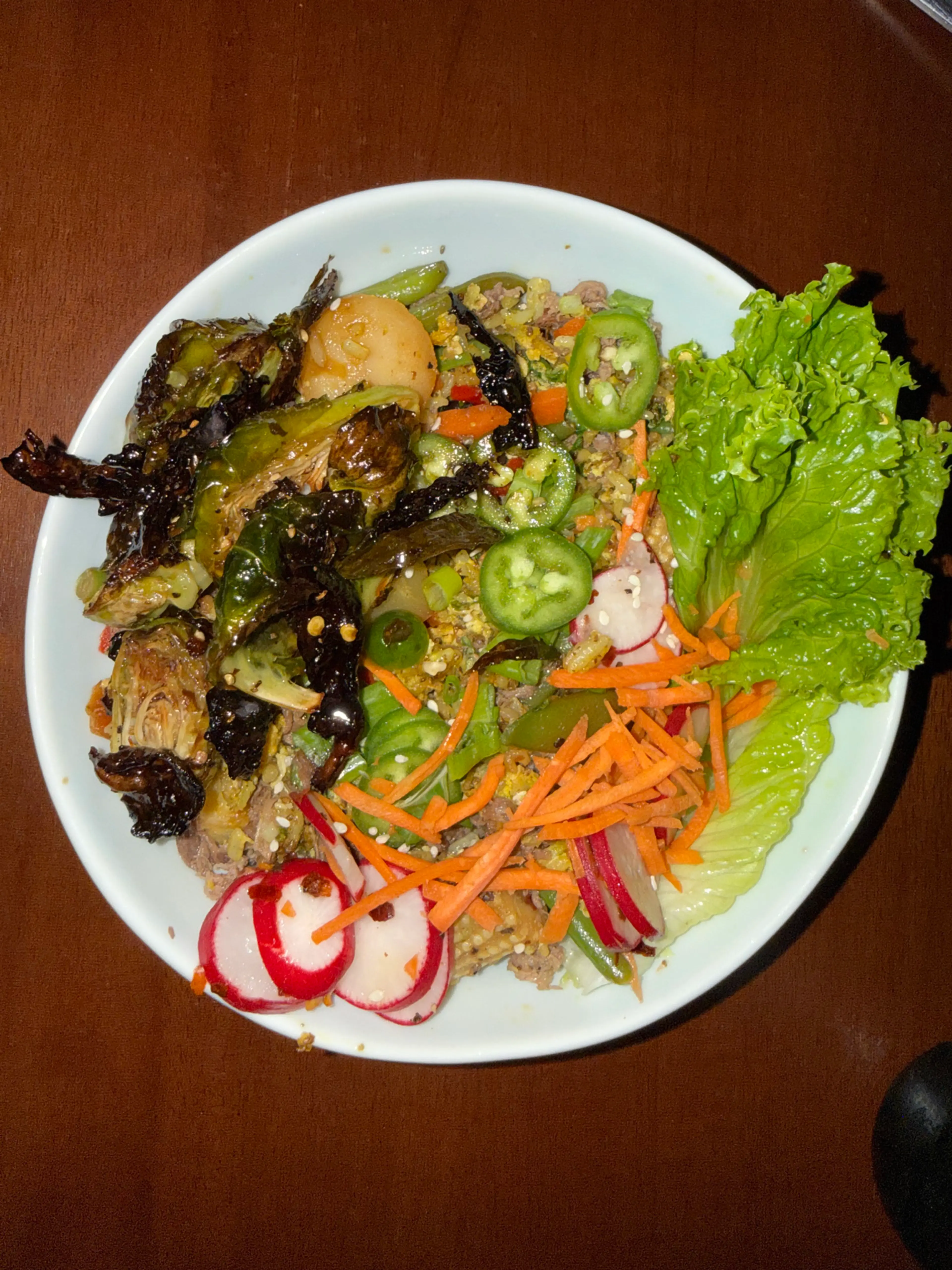 Shaved Beef Fried Rice