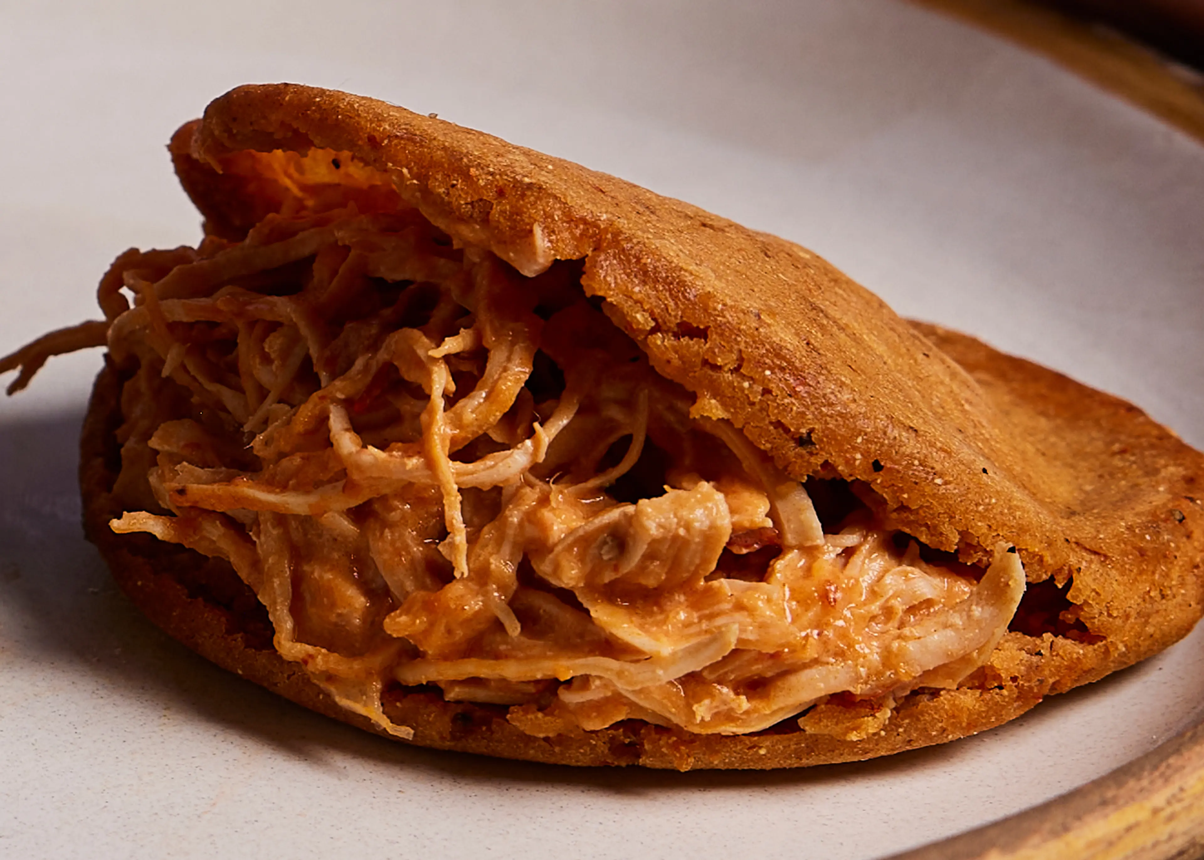 Red Gorditas with Creamy Chipotle Chicken