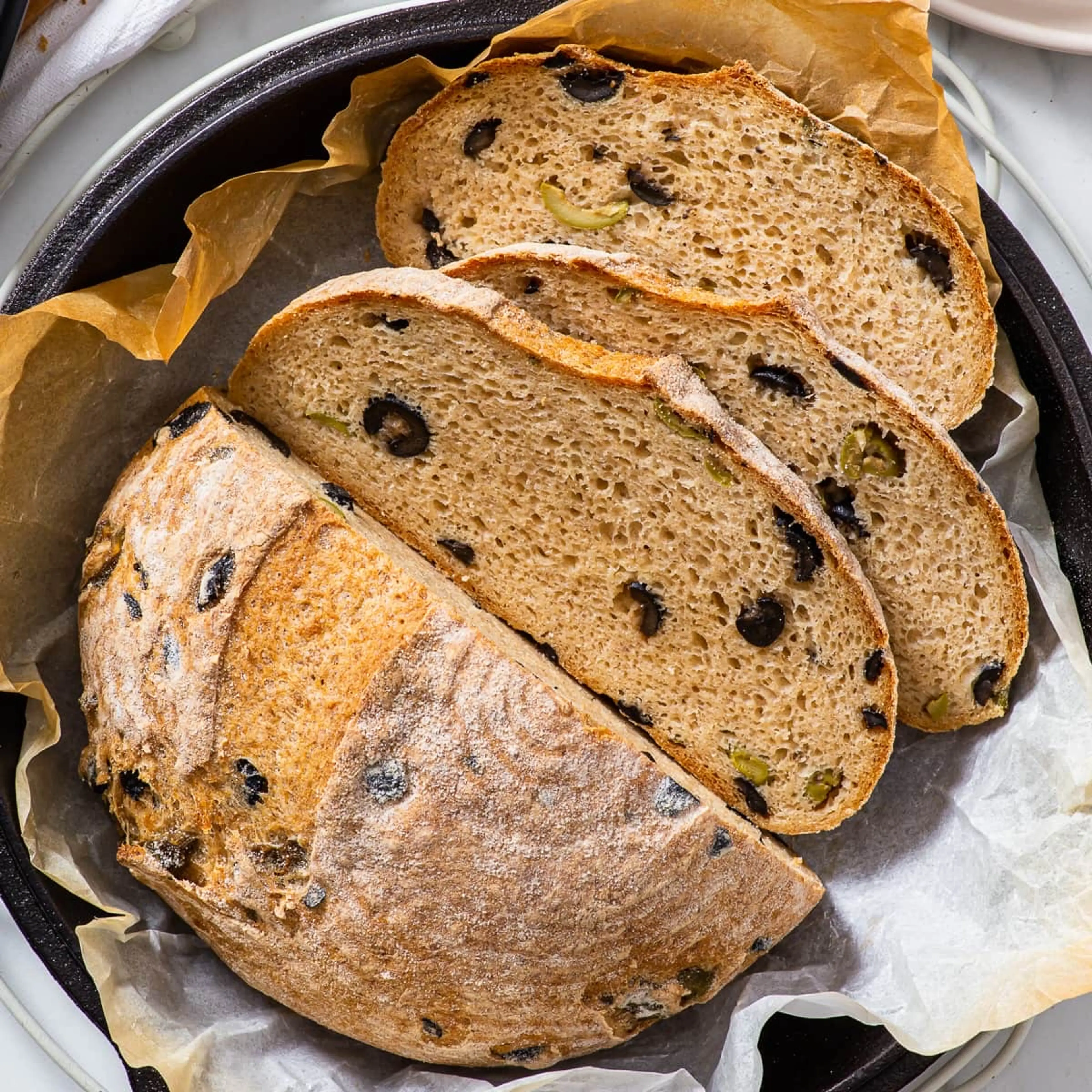 Gluten Free Olive Bread