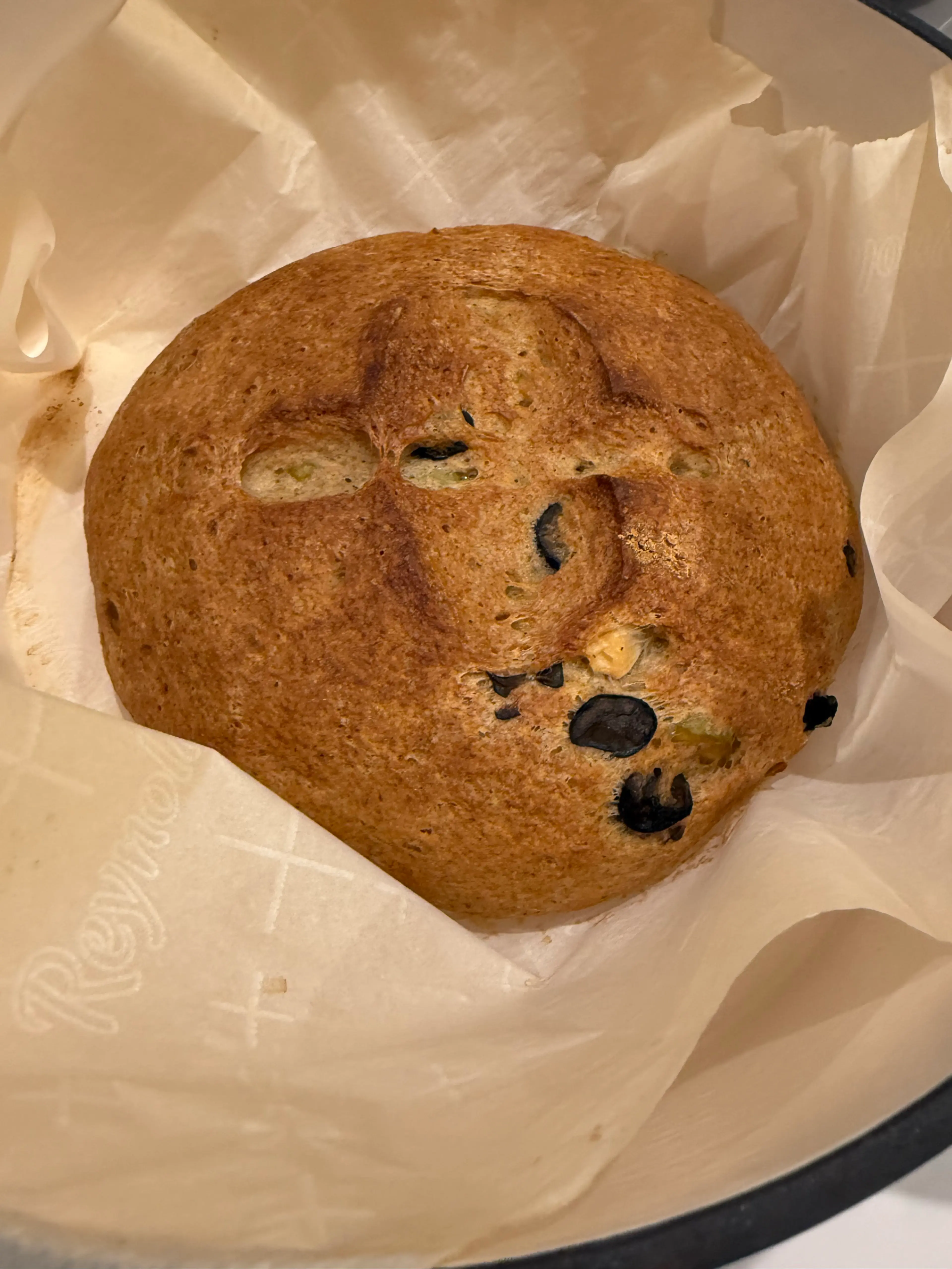 Gluten Free Olive Bread