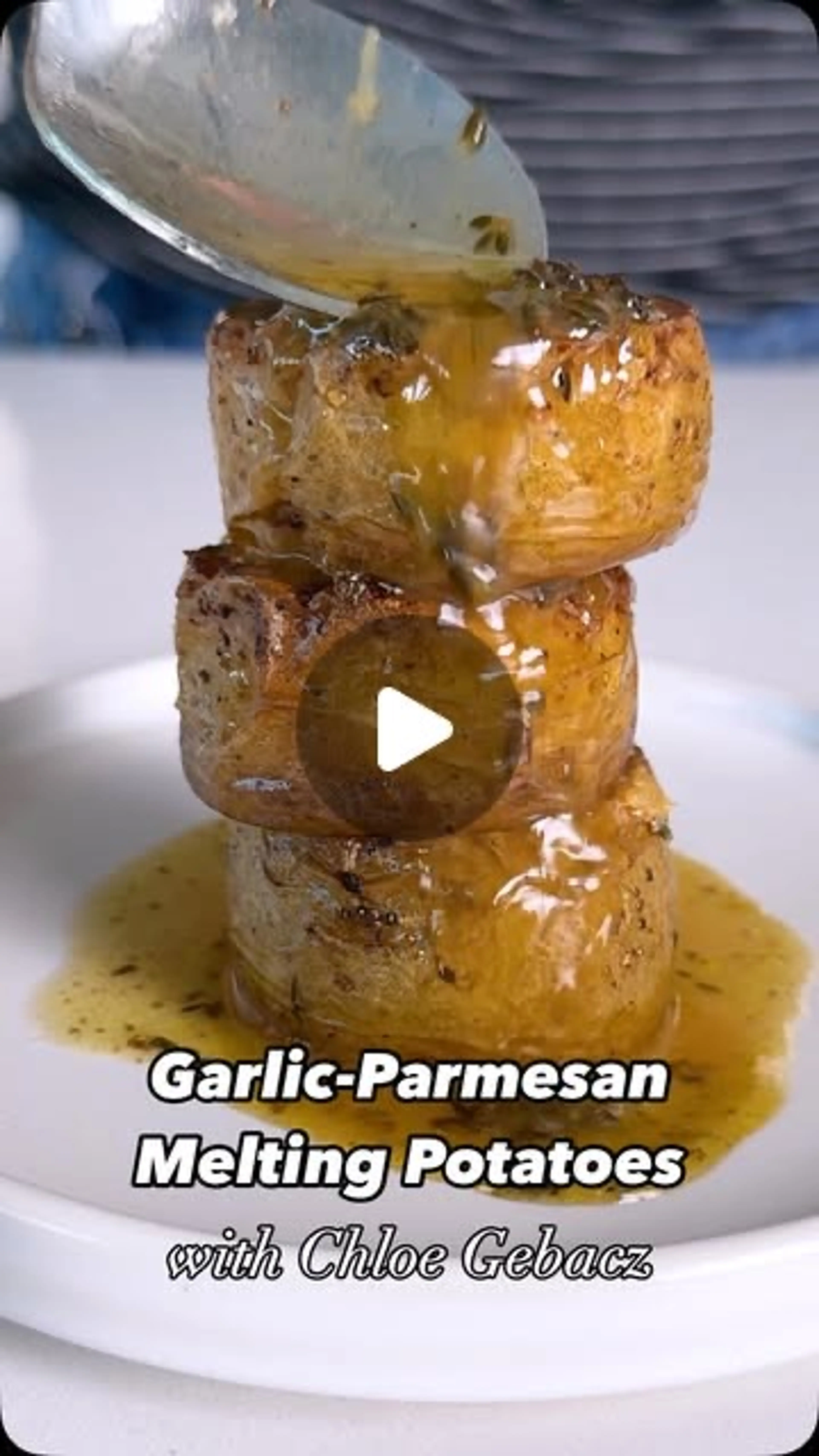 Crispy, Buttery, Cheesy, Garlicky Potatoes