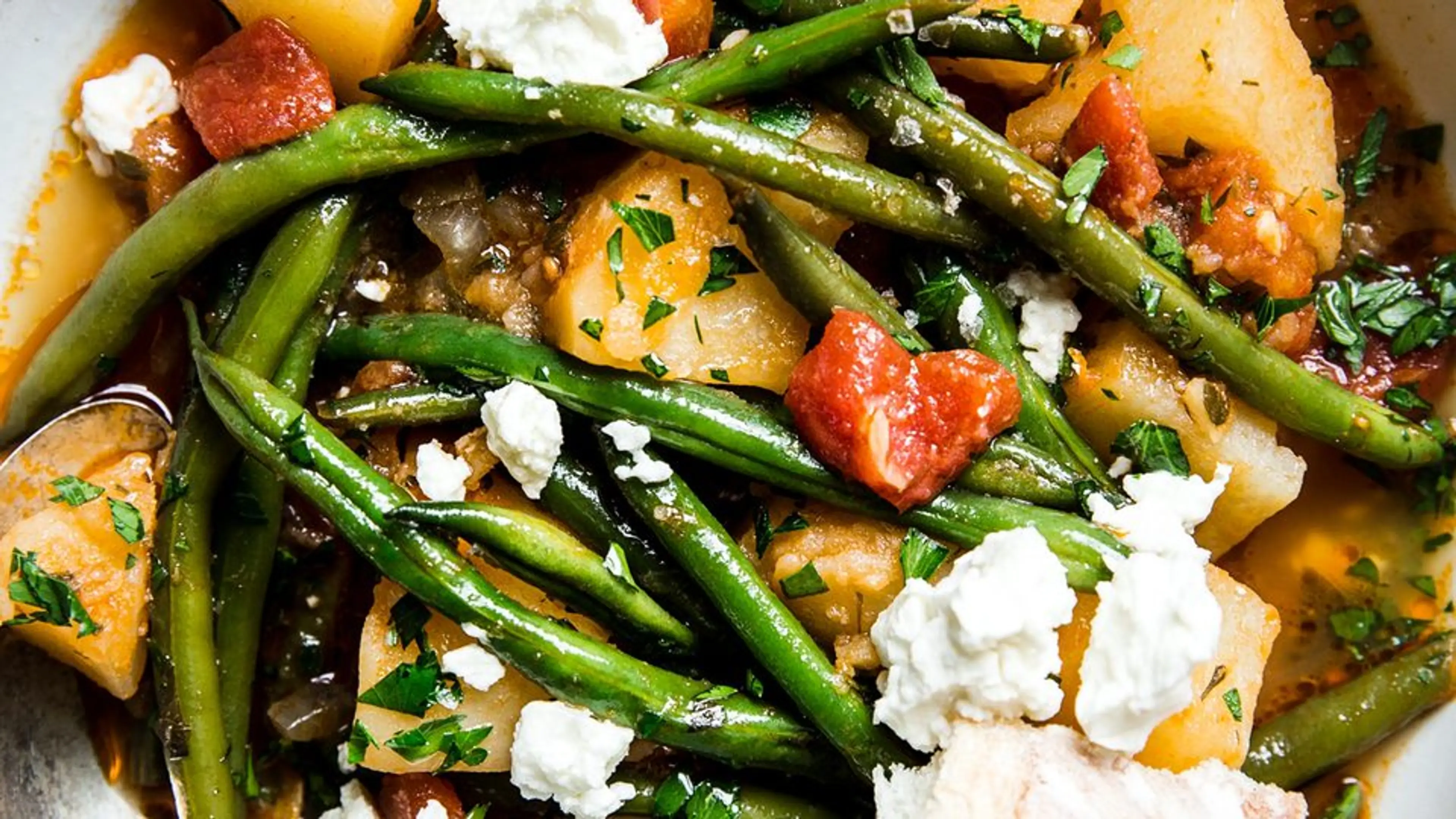 Fasolakia (Greek-Style Braised Green Beans)