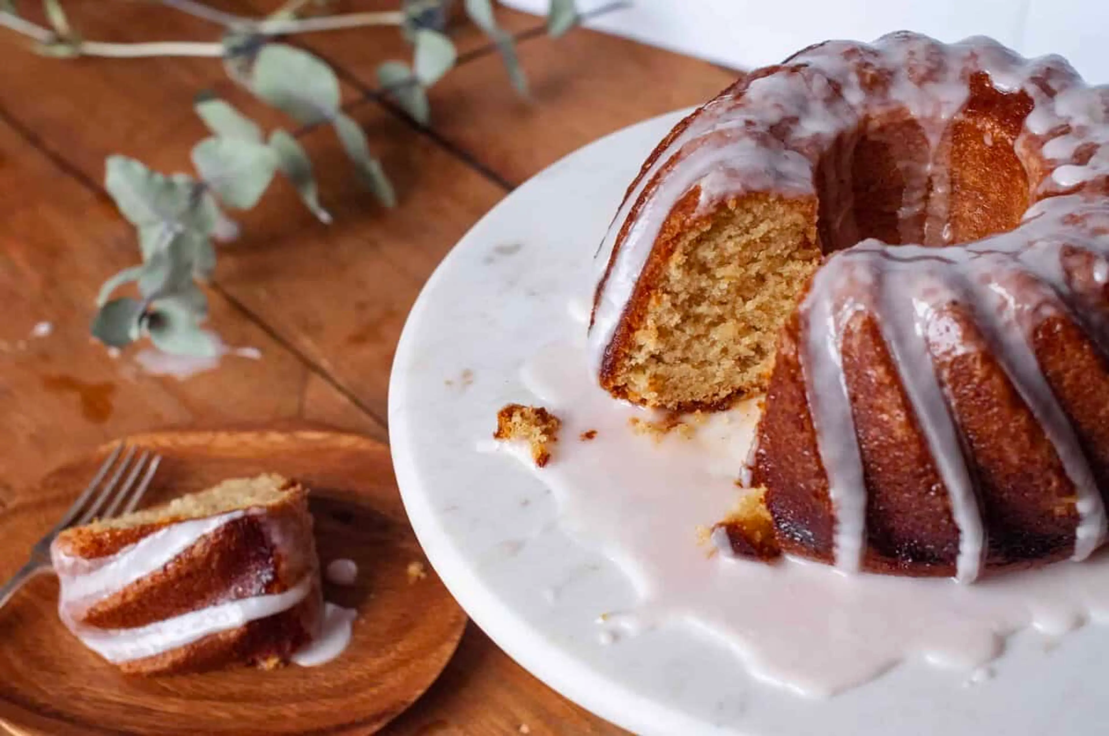 Grapefruit and Olive Oil Bundt Cake