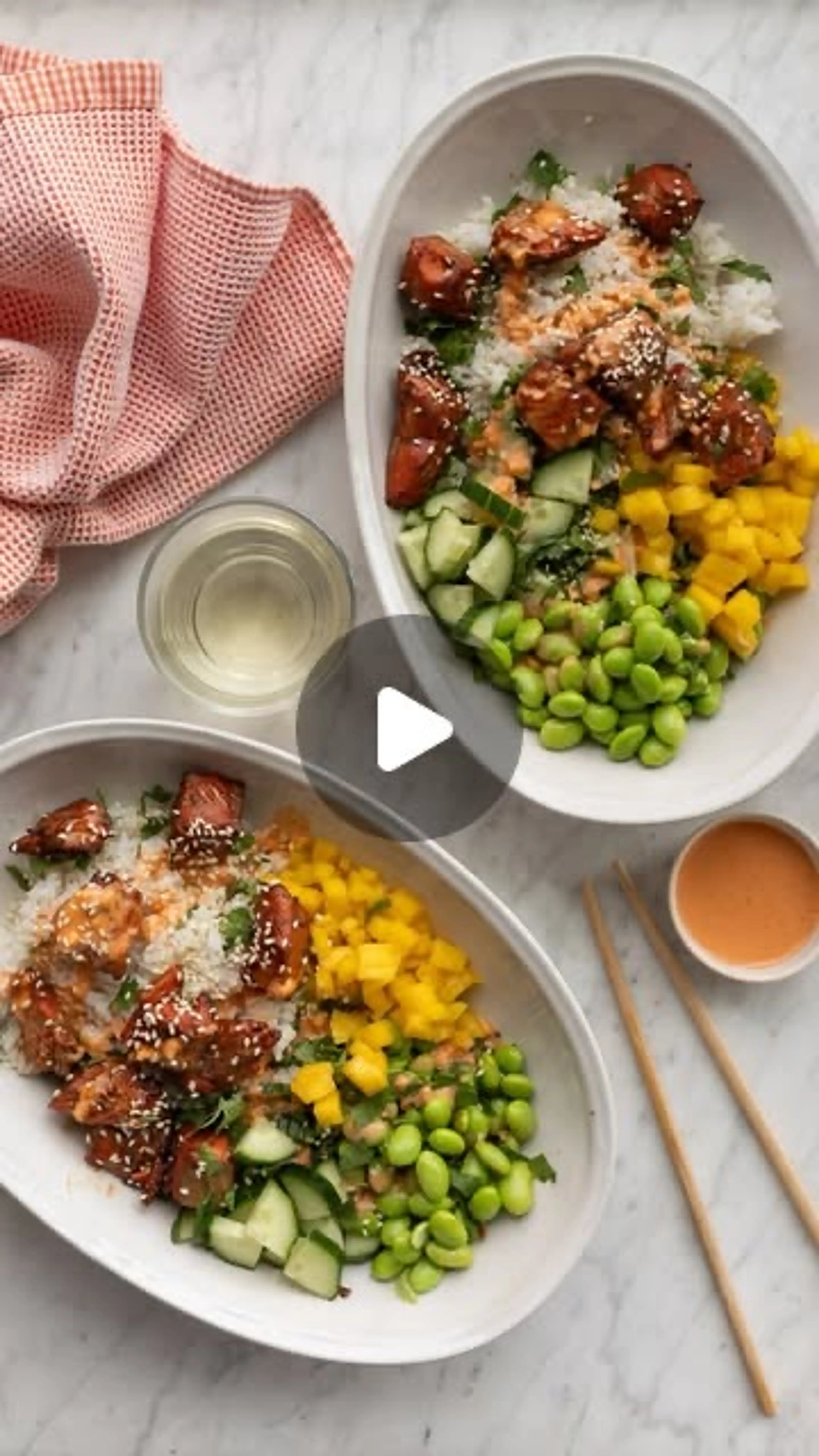 Let’s Make the Most Delicious Teriyaki Salmon Rice Bowls You