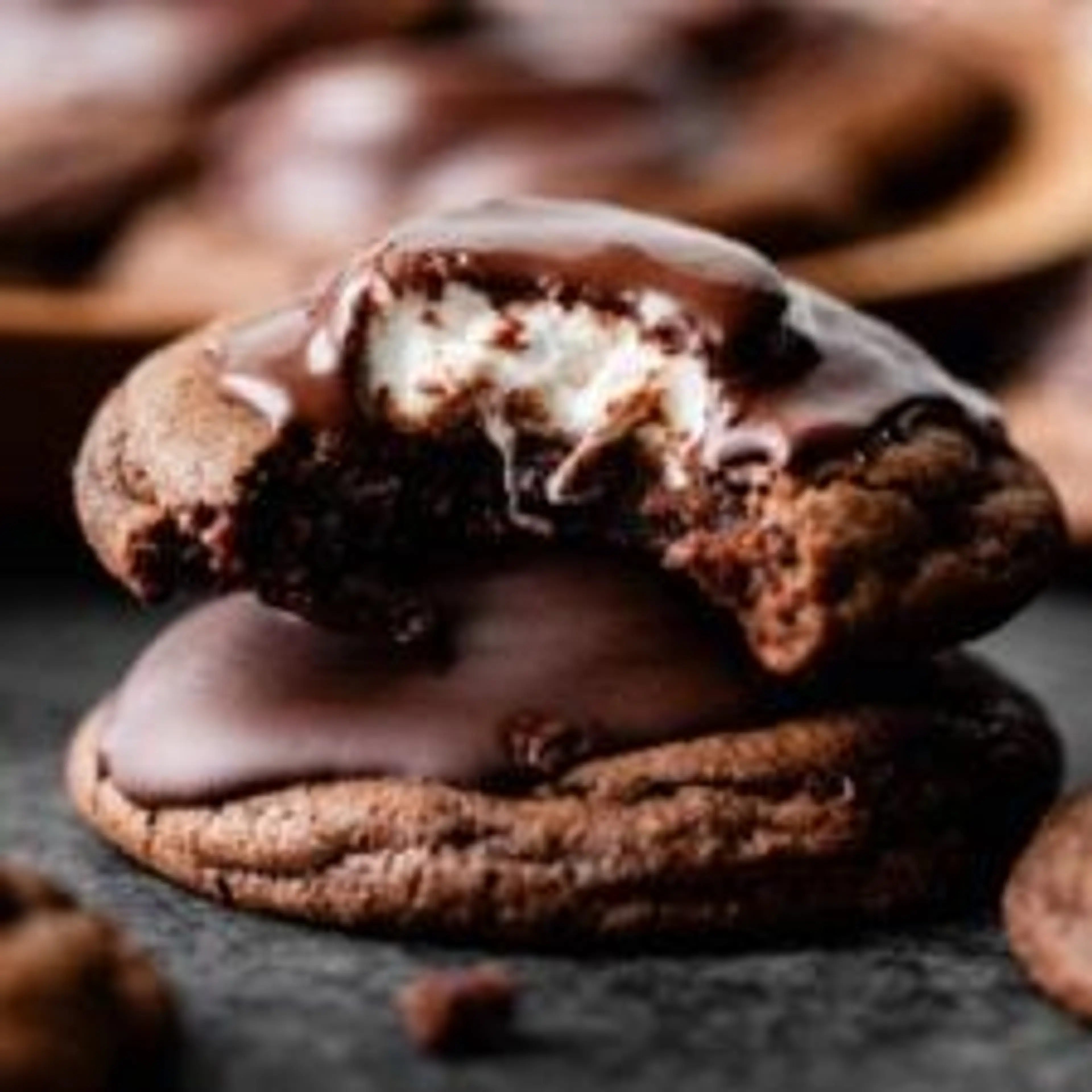 Marshmallow-Surprise Hot Cocoa Cookies