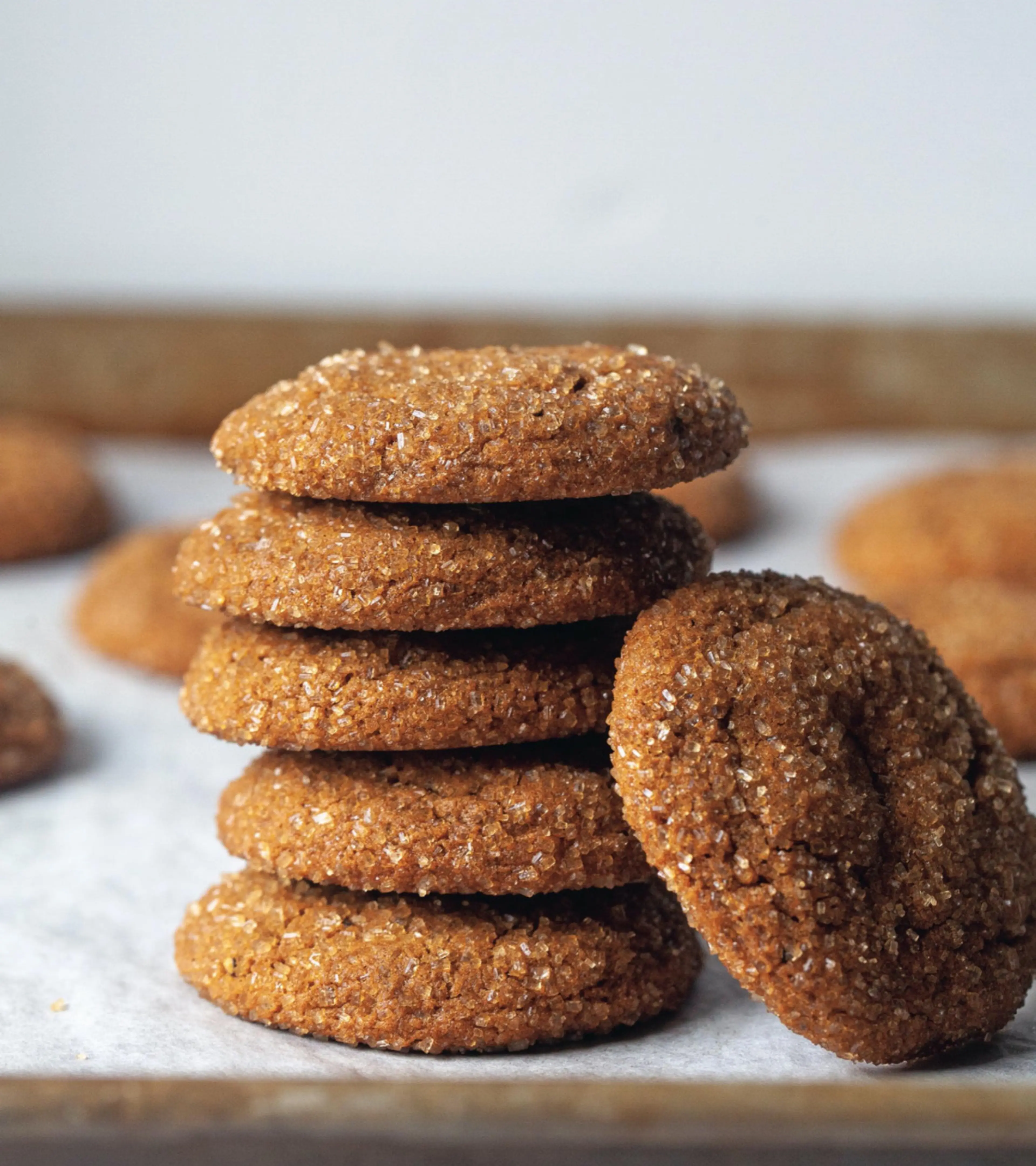 Thick Molasses Spice Cookies