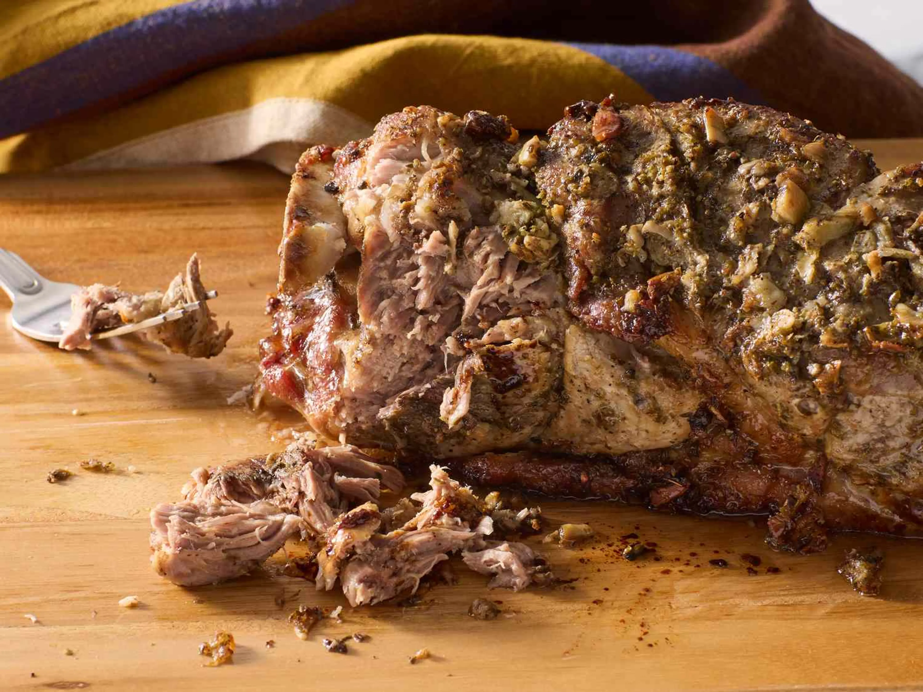 Titi Paola's Roast Pork (Pernil), Puerto Rican-Style
