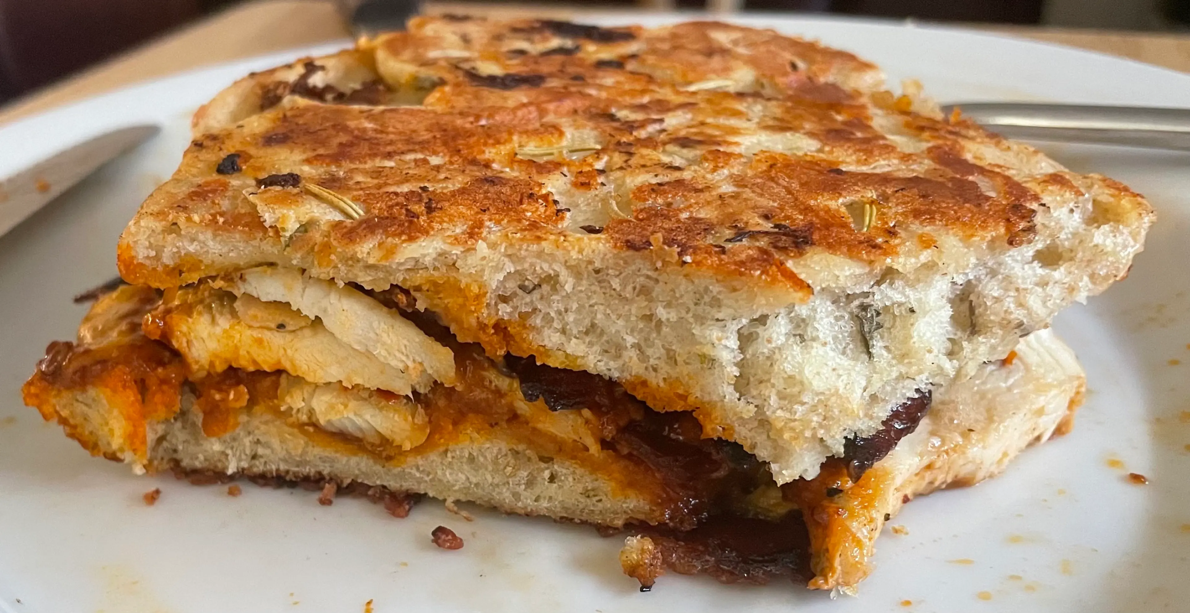 Chipotle Chicken Panini