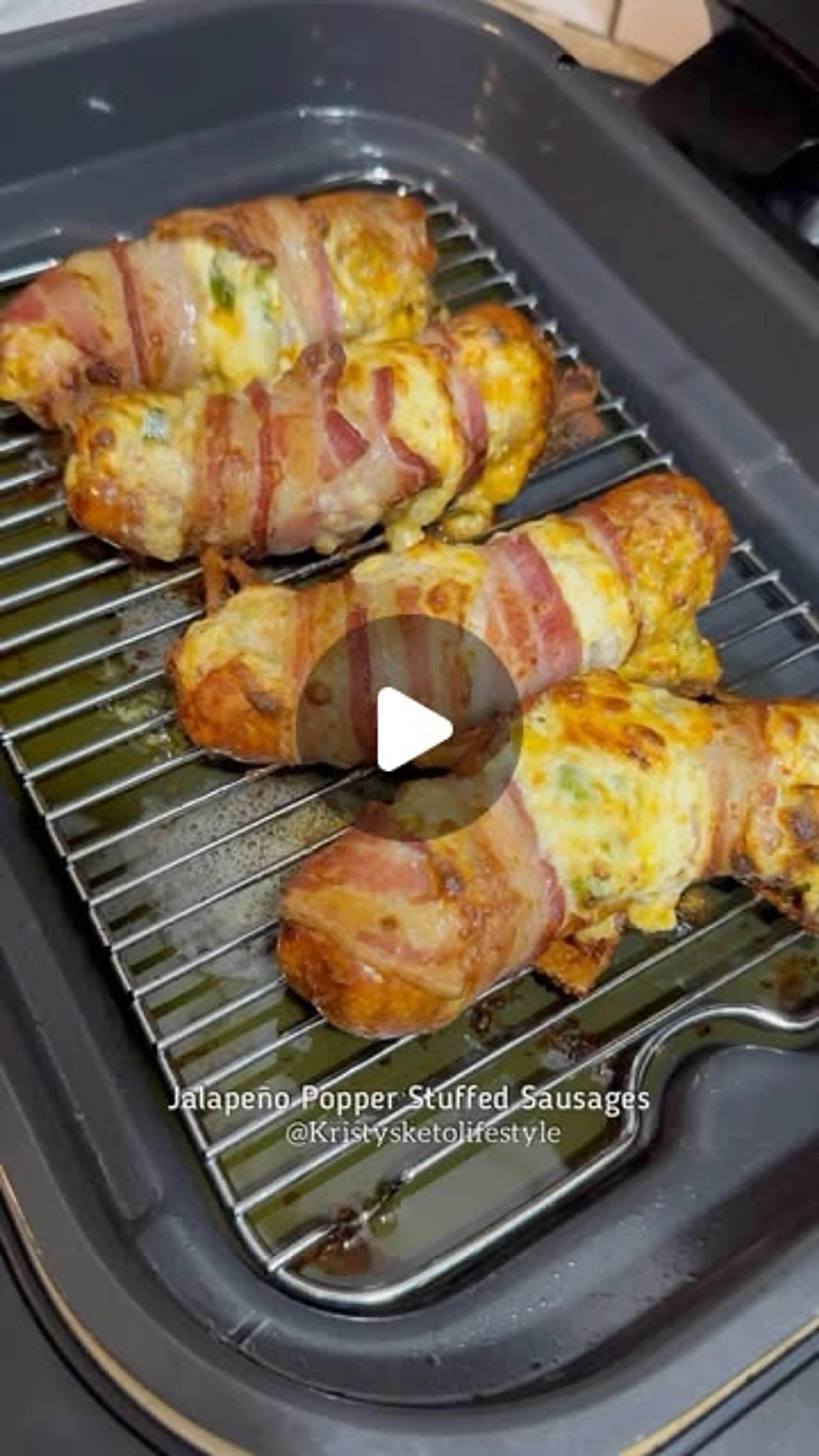 Jalapeño Popper Stuffed Sausages