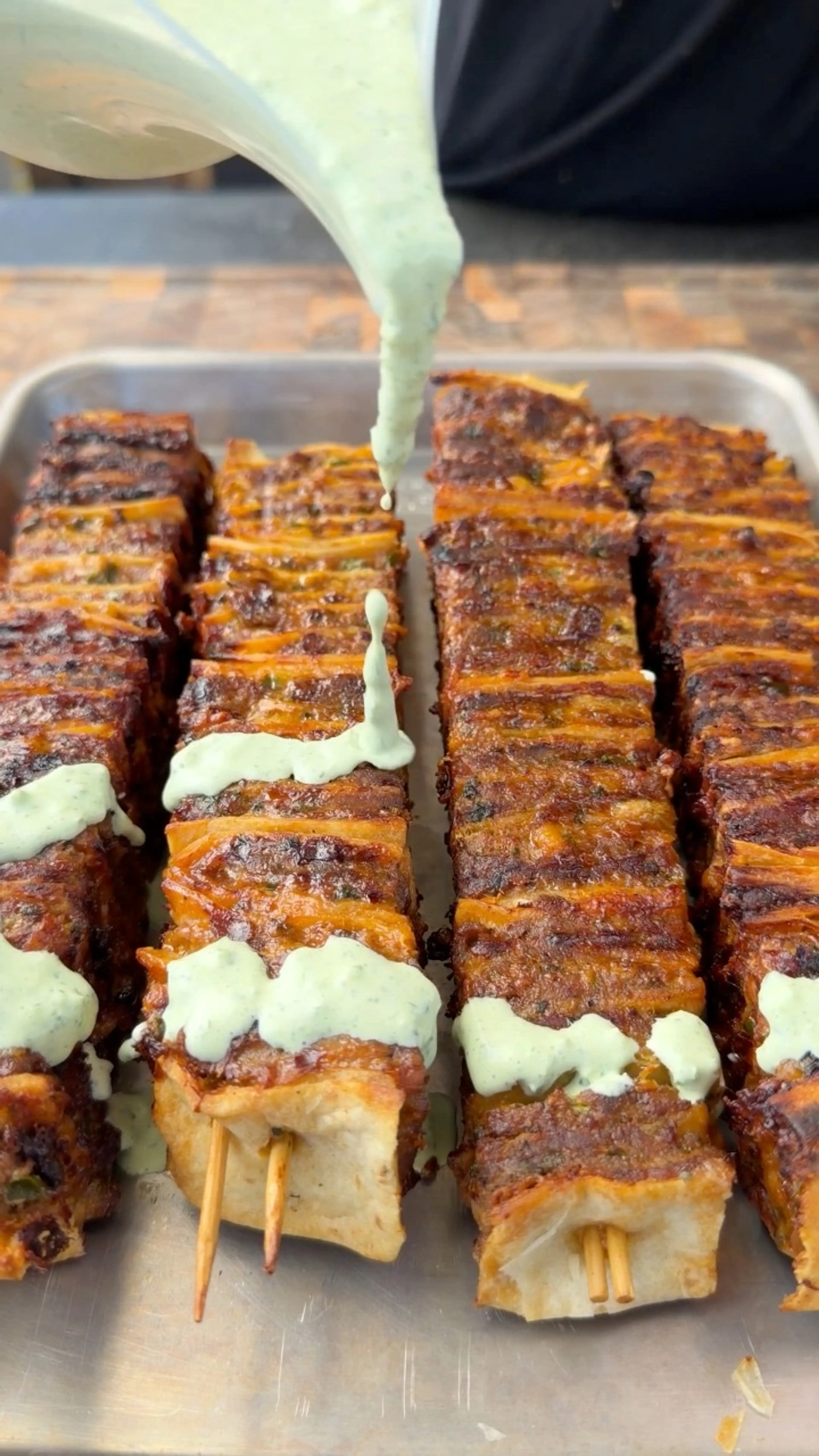 Viral Tortilla Kebabs Recipe