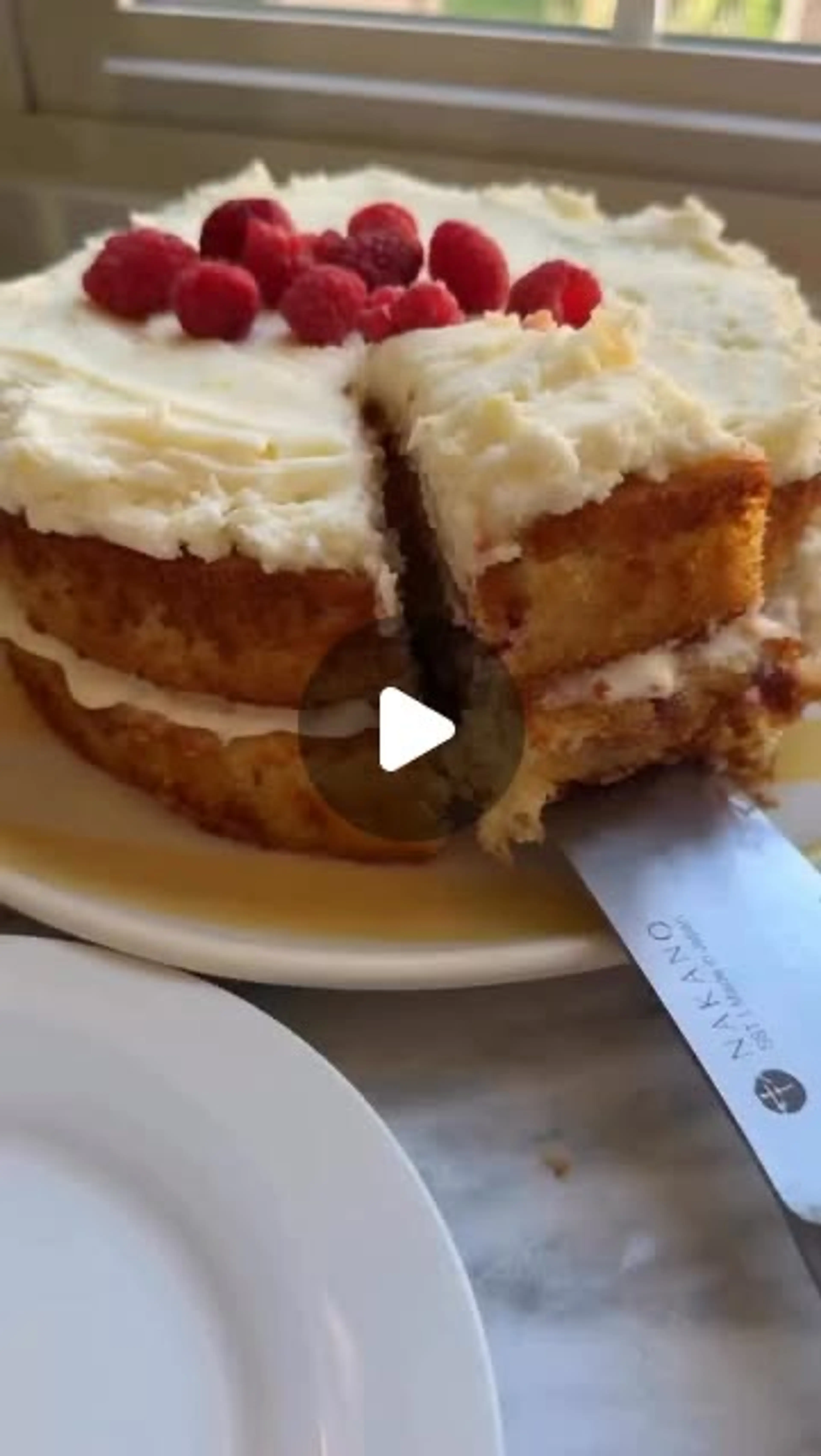 Lemon Raspberry Cake