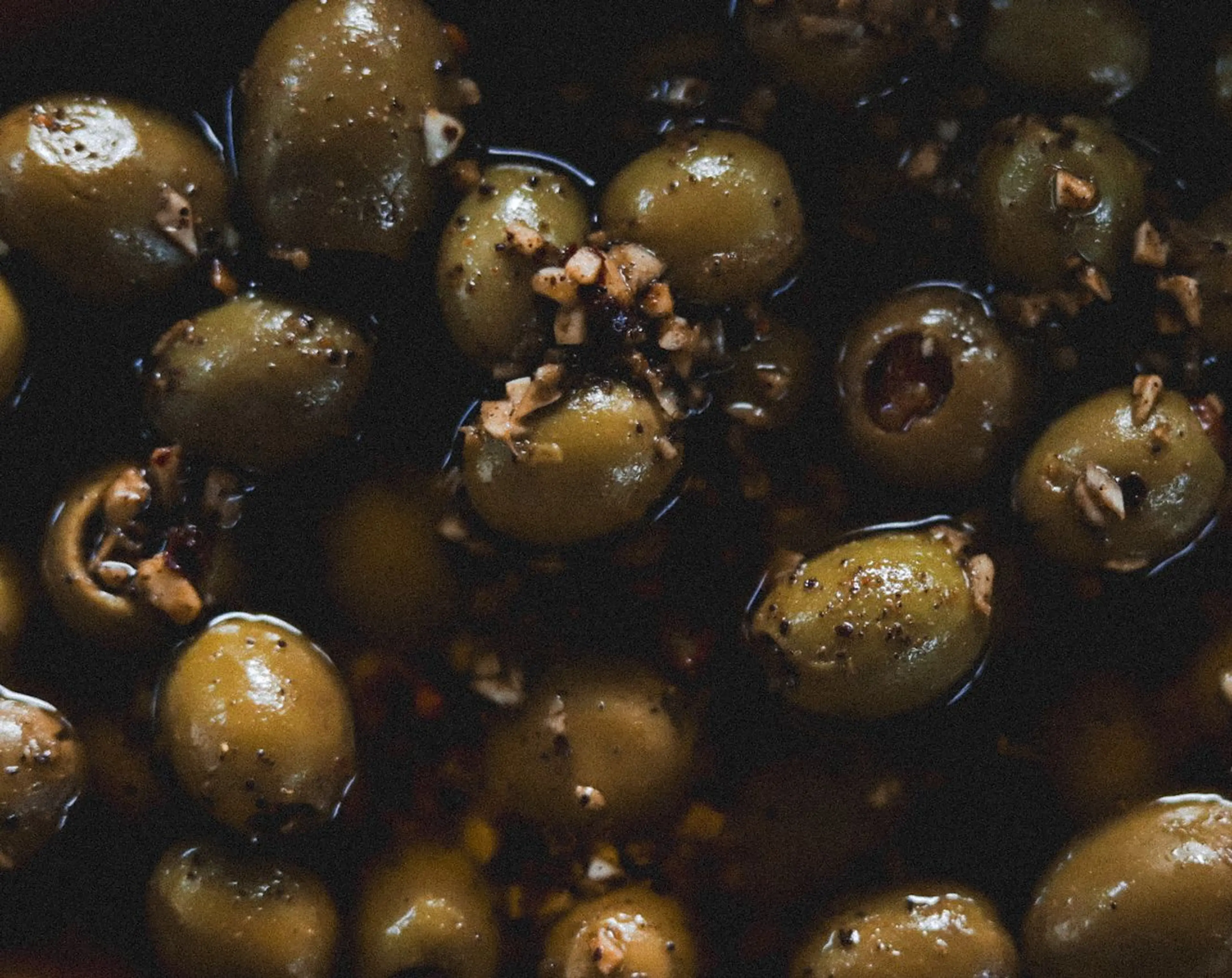 Spicy Marinated Olives